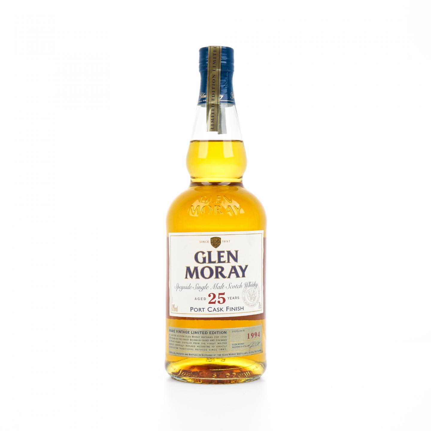 Glen Moray 格兰莫雷 25年 1994-2019 波特桶后熟