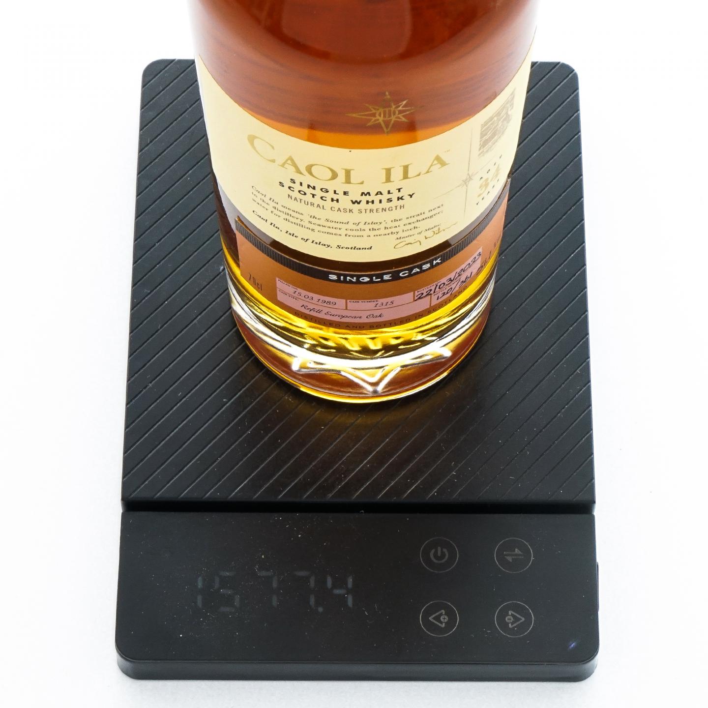 Caol Ila 卡尔里拉 34年 1989-2023 COD 单一原桶 星星标#1315 行货