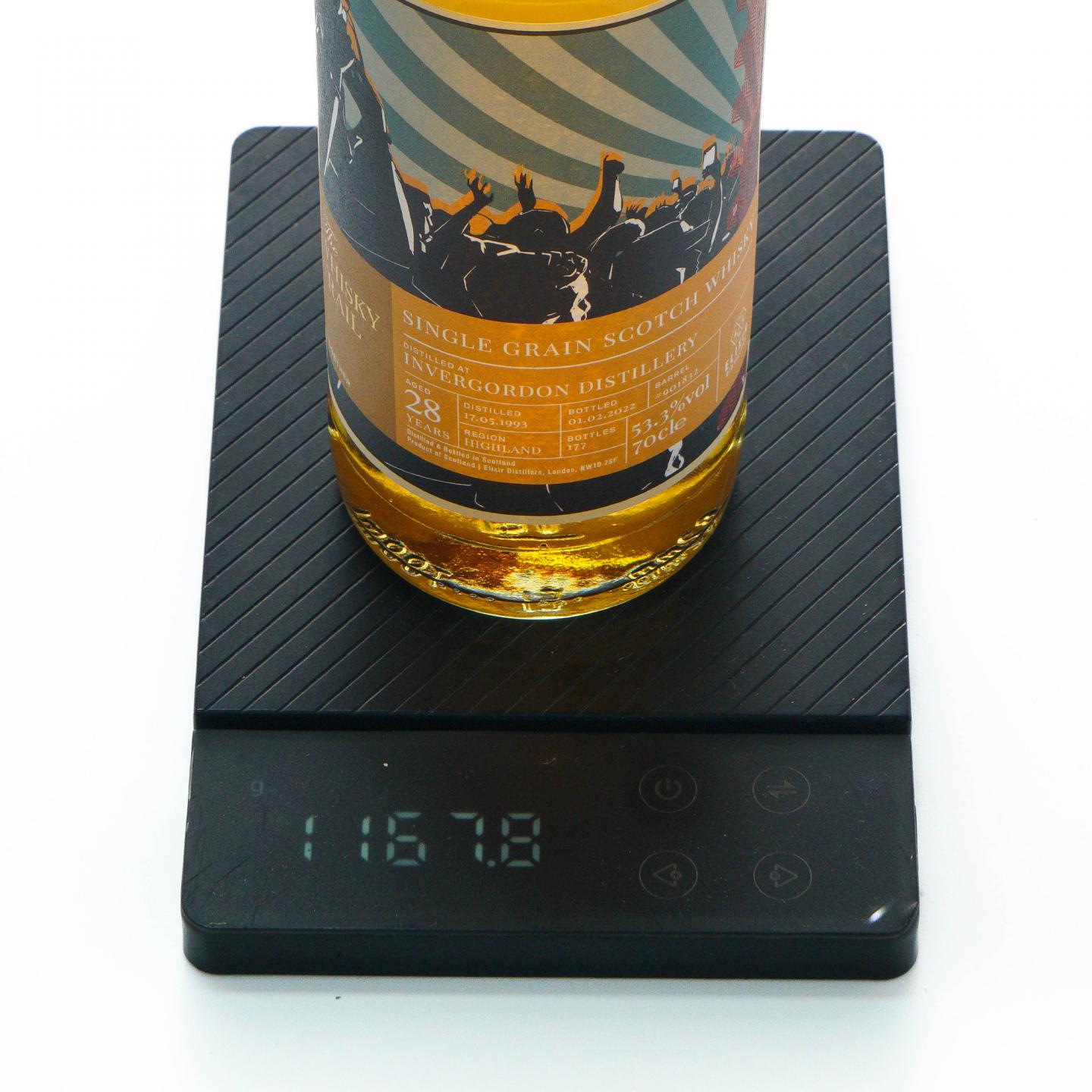Invergordon 28年 1993-2022 单一谷物 ElD
