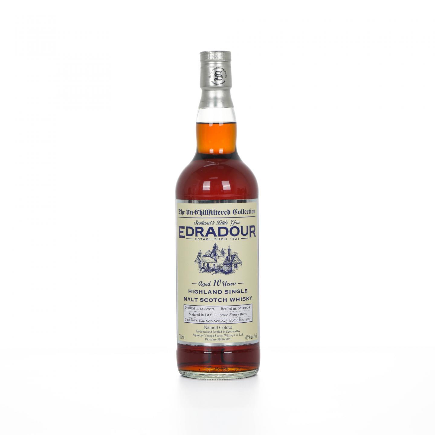 Edradour 埃德拉多尔 10年 2013-2024 SV