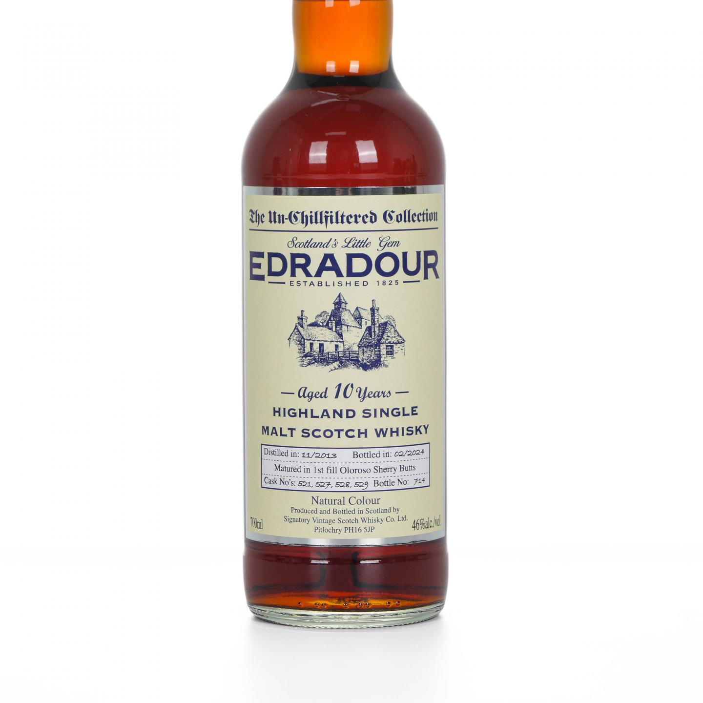 Edradour 埃德拉多尔 10年 2013-2024 SV