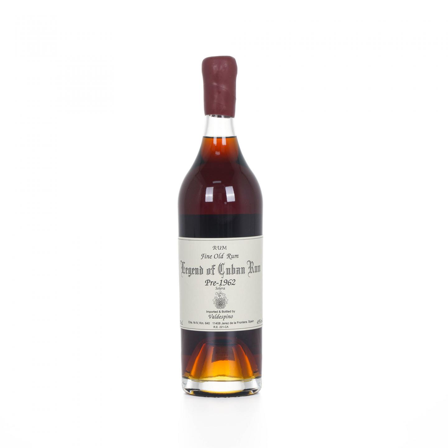 Valdespino Legend of Cuban Rum Pre-1962 朗姆酒 70cl