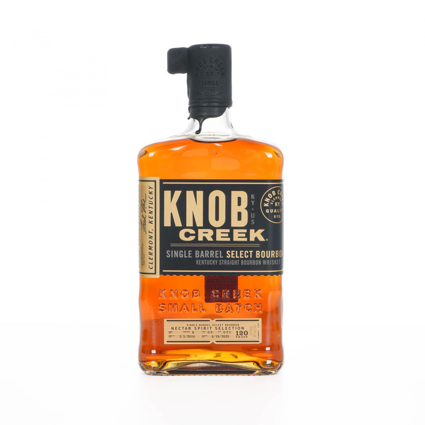 Knob Creek 诺布溪 2014-2023 单桶 波本威士忌 750ml