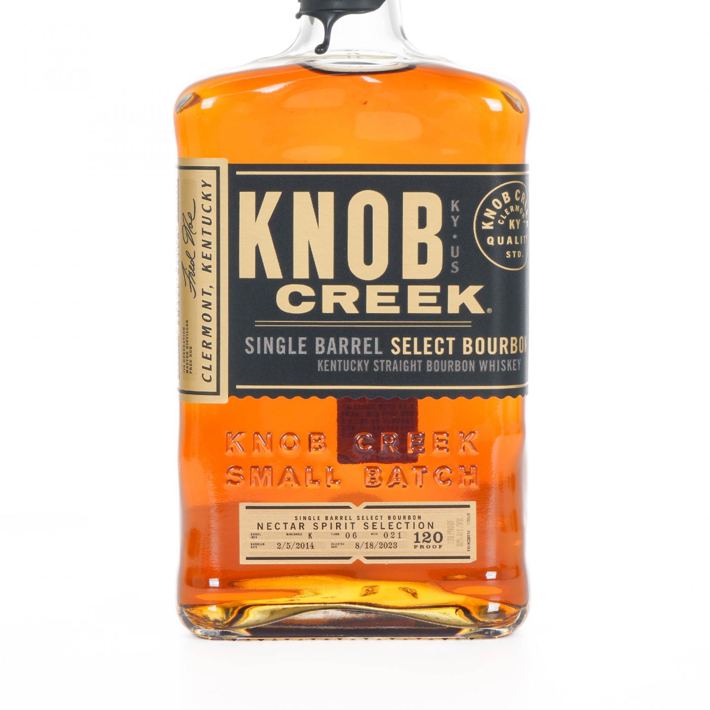 Knob Creek 诺布溪 2014-2023 单桶 波本威士忌 750ml