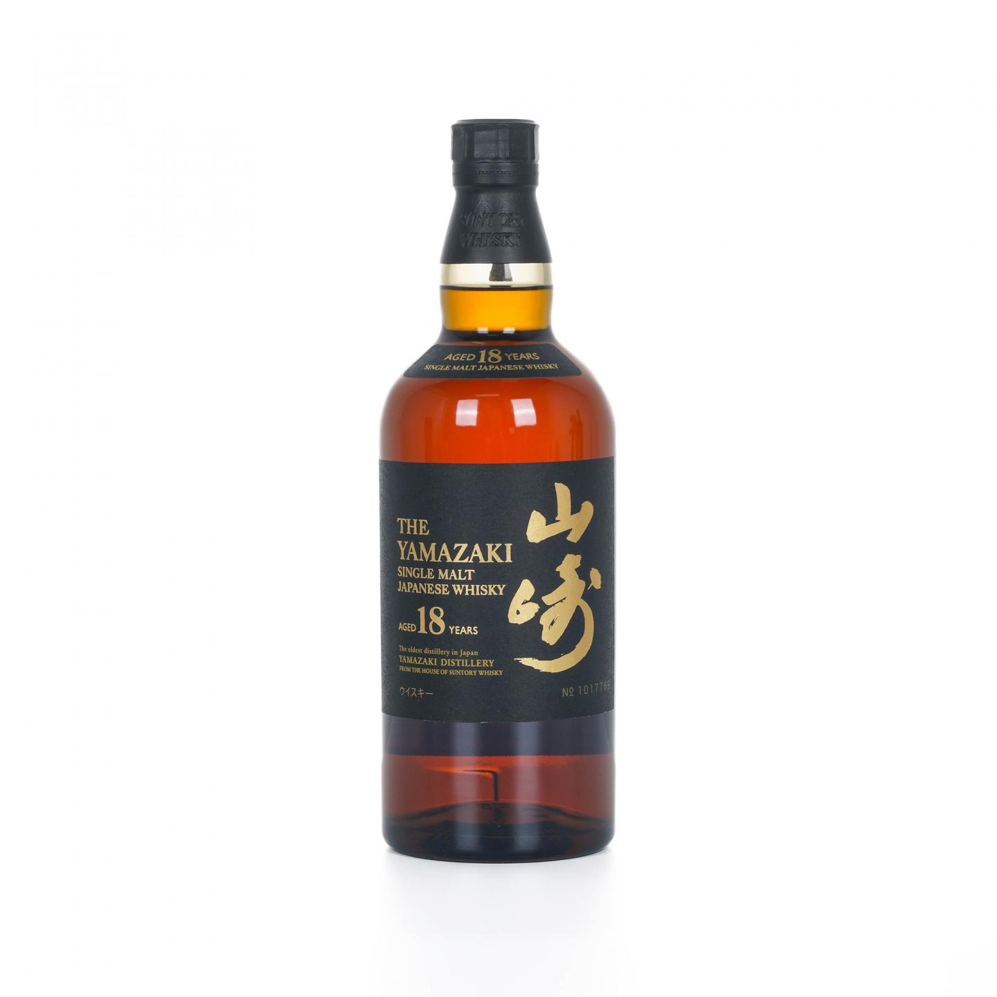 山崎 18年 金字黑标 No.1017769