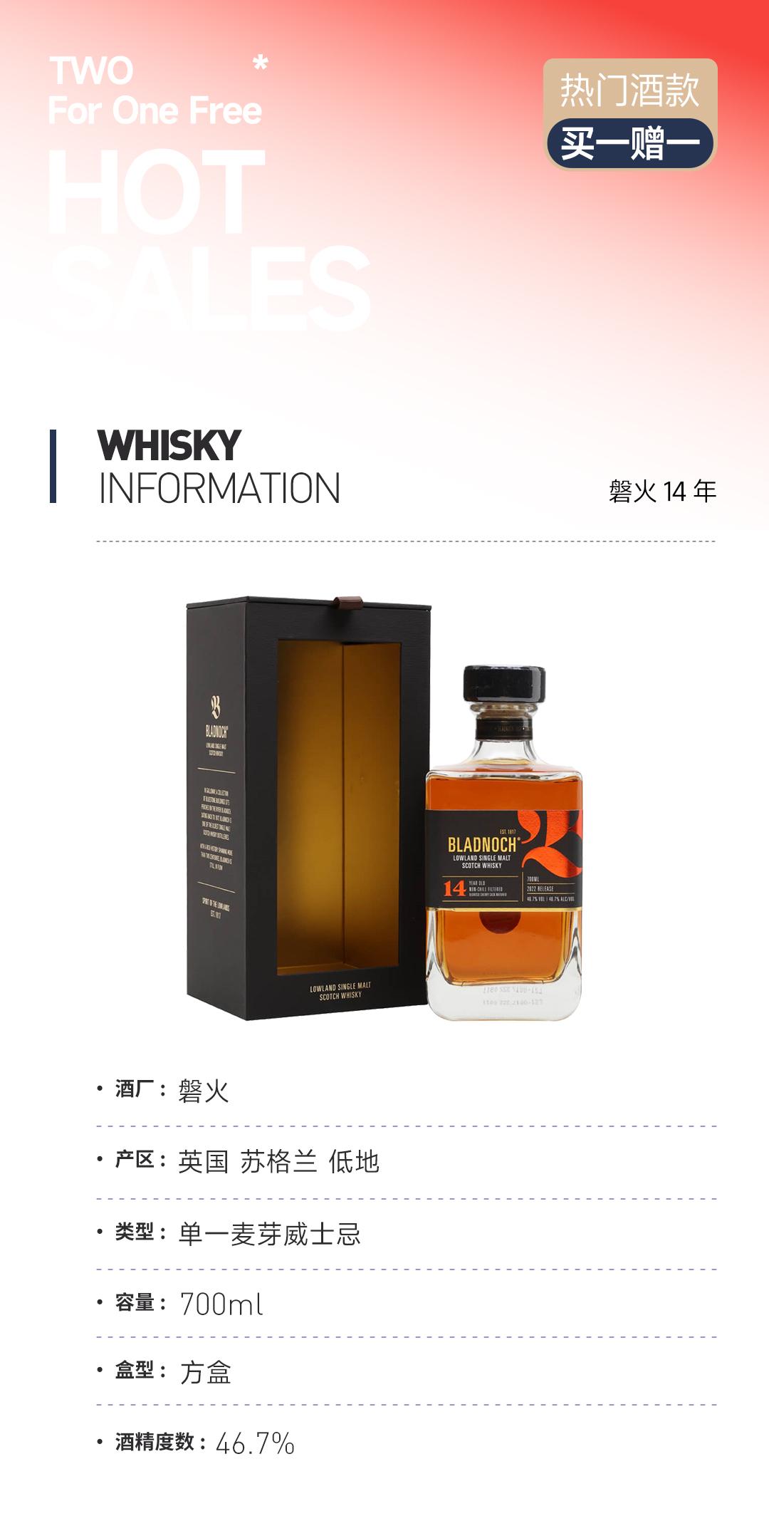【买一赠一】磐火14年 赠：齐侯门玛吉湾