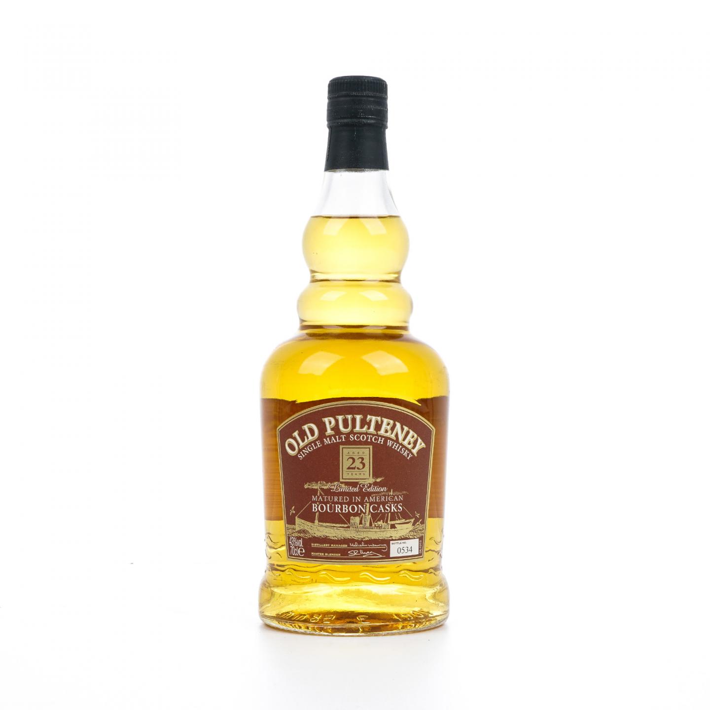 Old Pulteney 老富特尼 23年 波本桶 限量版
