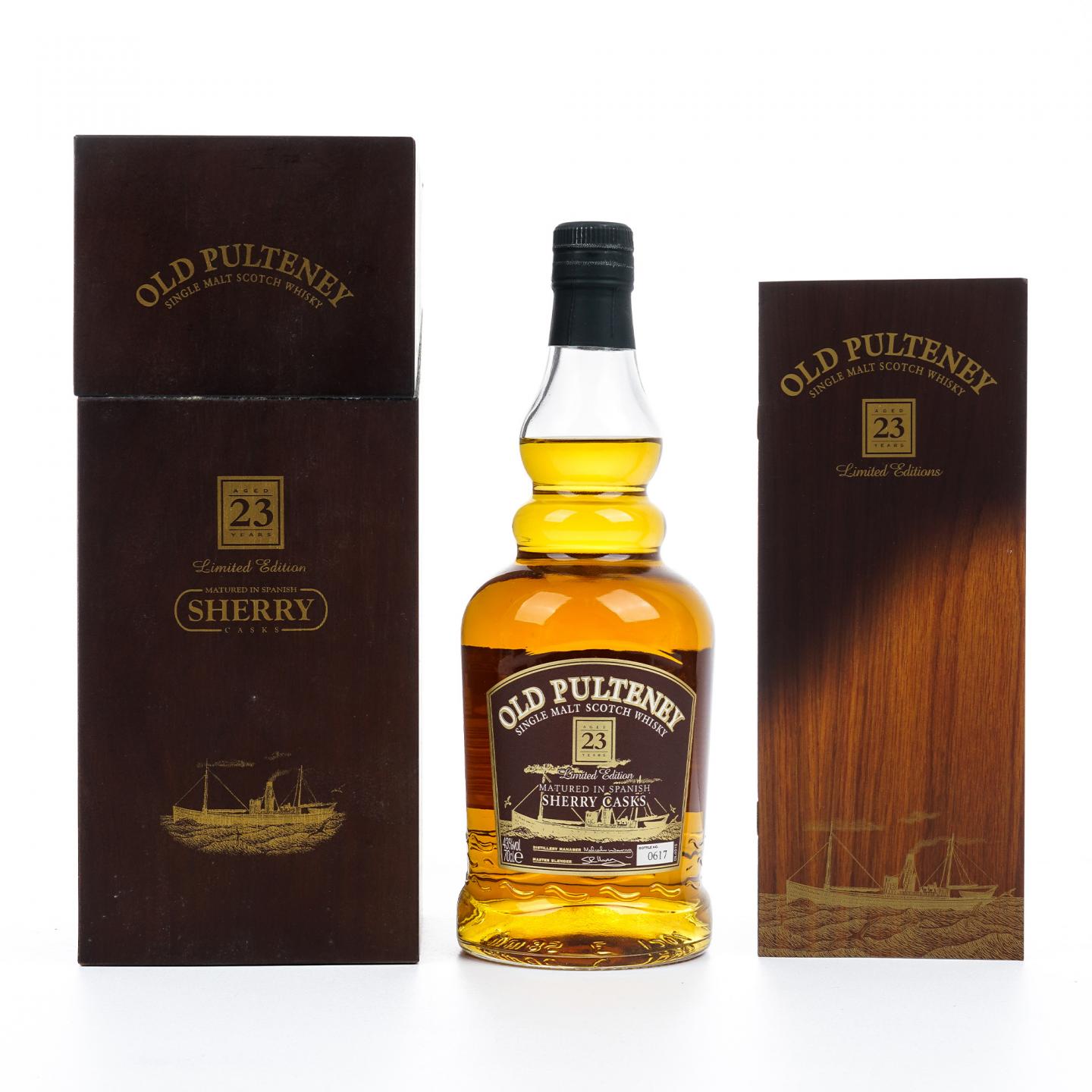 Old Pulteney 老富特尼 23年 雪莉桶 限量版