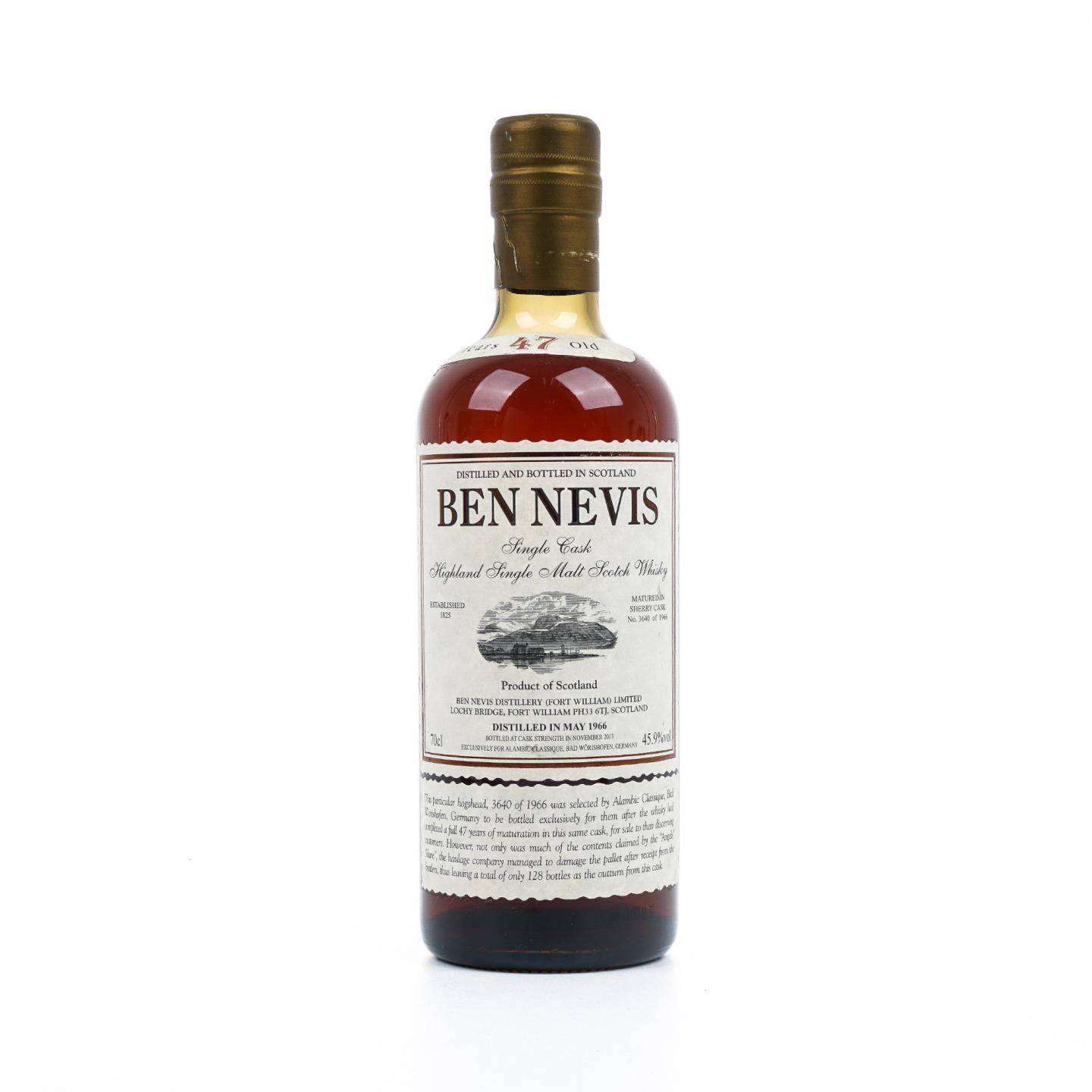 Ben Nevis 本尼维斯 47年 1966-2013 雪莉桶#3640