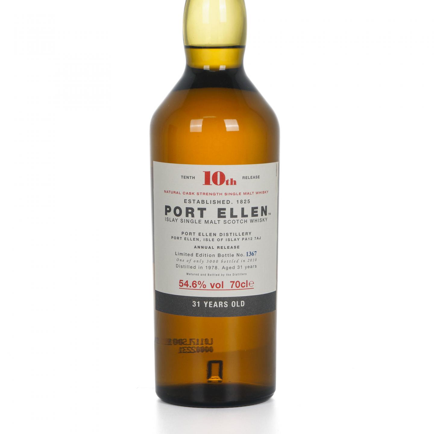 Port Ellen 波特艾伦 31年 1978-2010 10th Release 雪莉桶