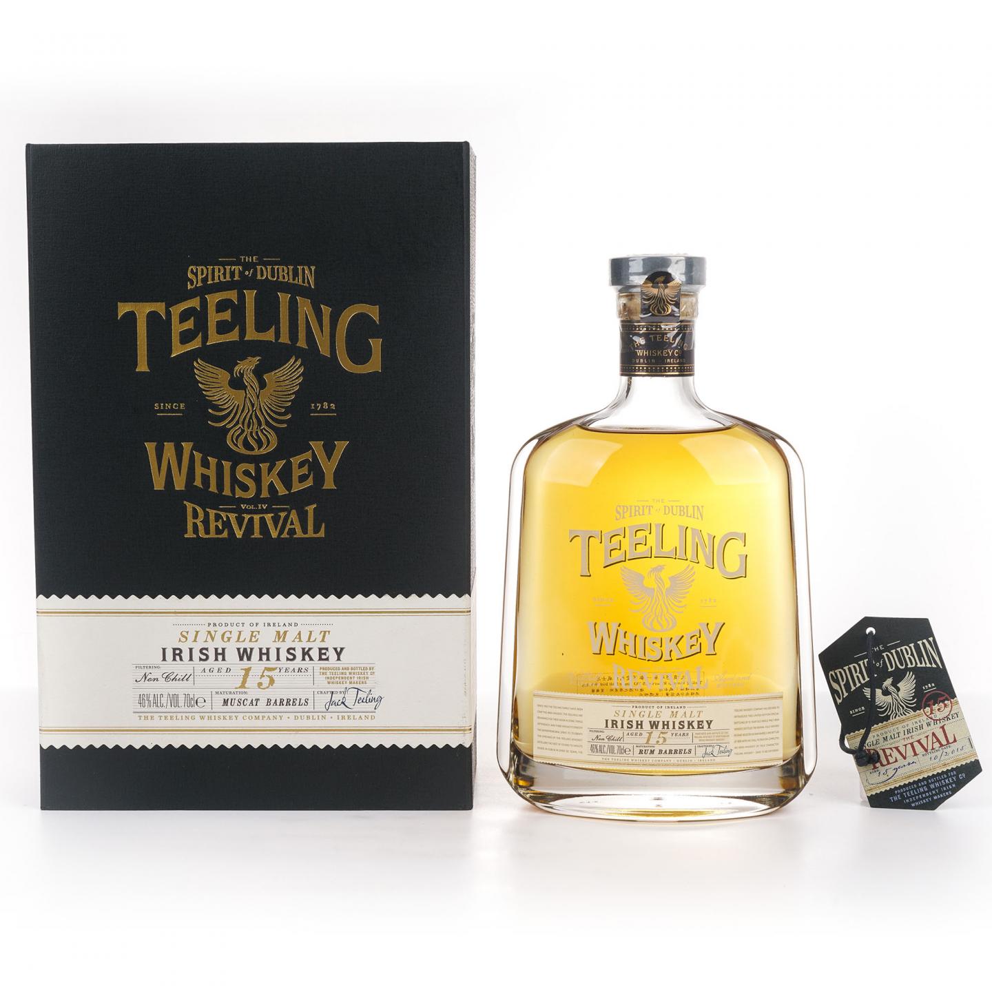 Teeling 帝霖 15年 2015 朗姆桶