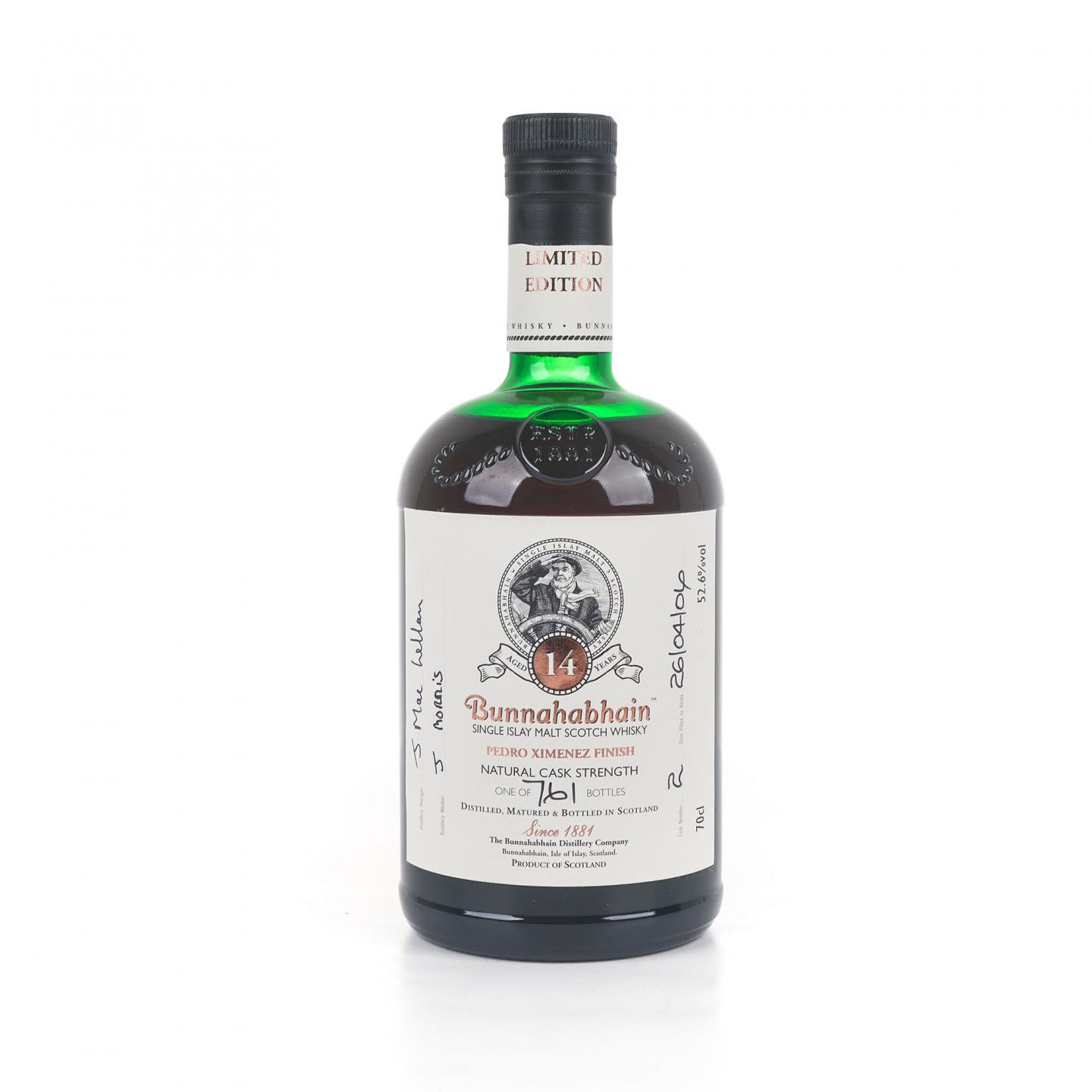 Bunnahabhain 布纳哈本 14年 2004 PX雪莉桶后熟#2 桶强