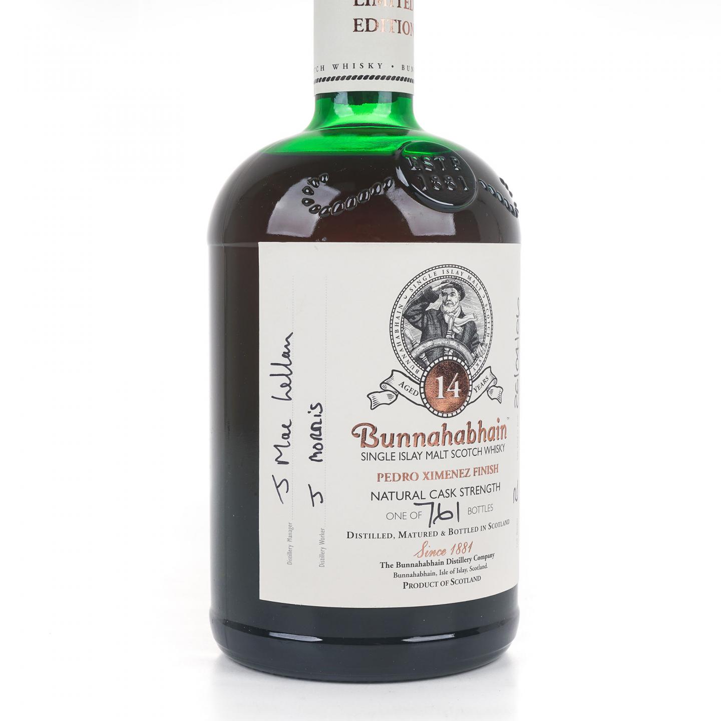 Bunnahabhain 布纳哈本 14年 2004 PX雪莉桶后熟#2 桶强