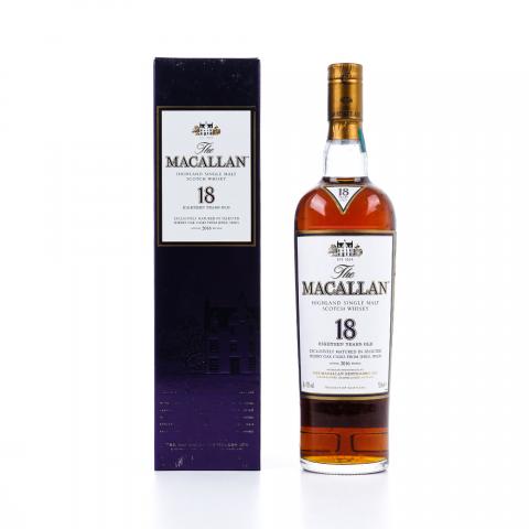 Macallan 麦卡伦 18年 2016 雪莉桶