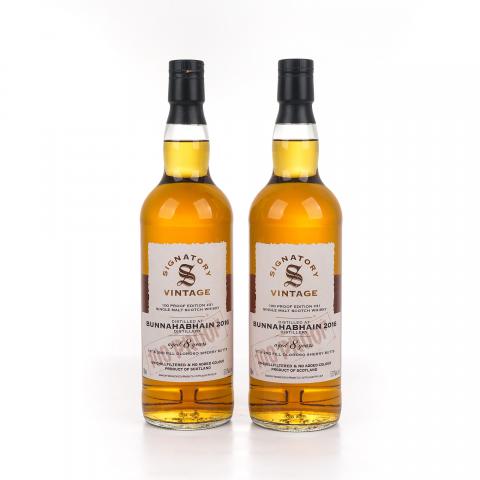 Bunnahabhain 布纳哈本 8年 2016-2024 雪莉桶 SV 100 Proof 2瓶组