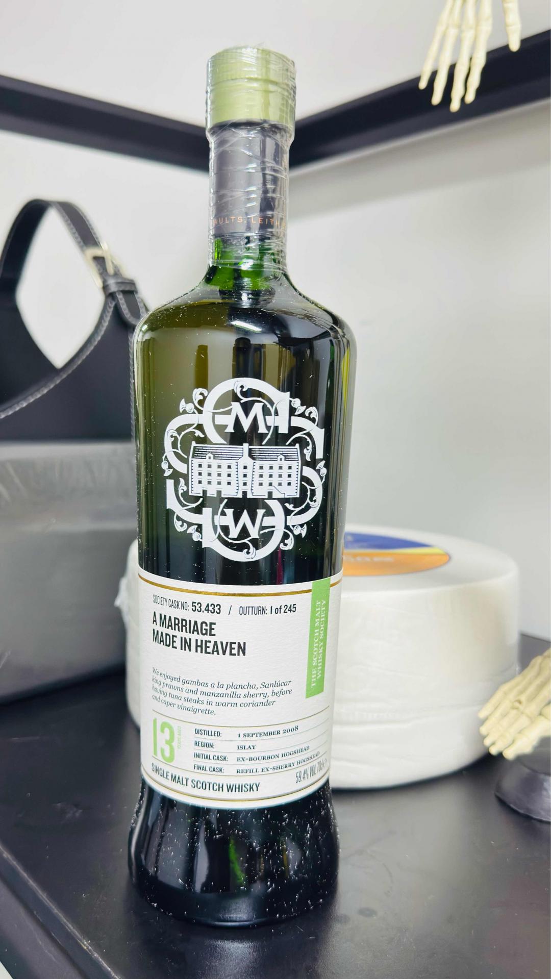 SMWS协会酒53厂 卡尔里拉 雪莉泥煤