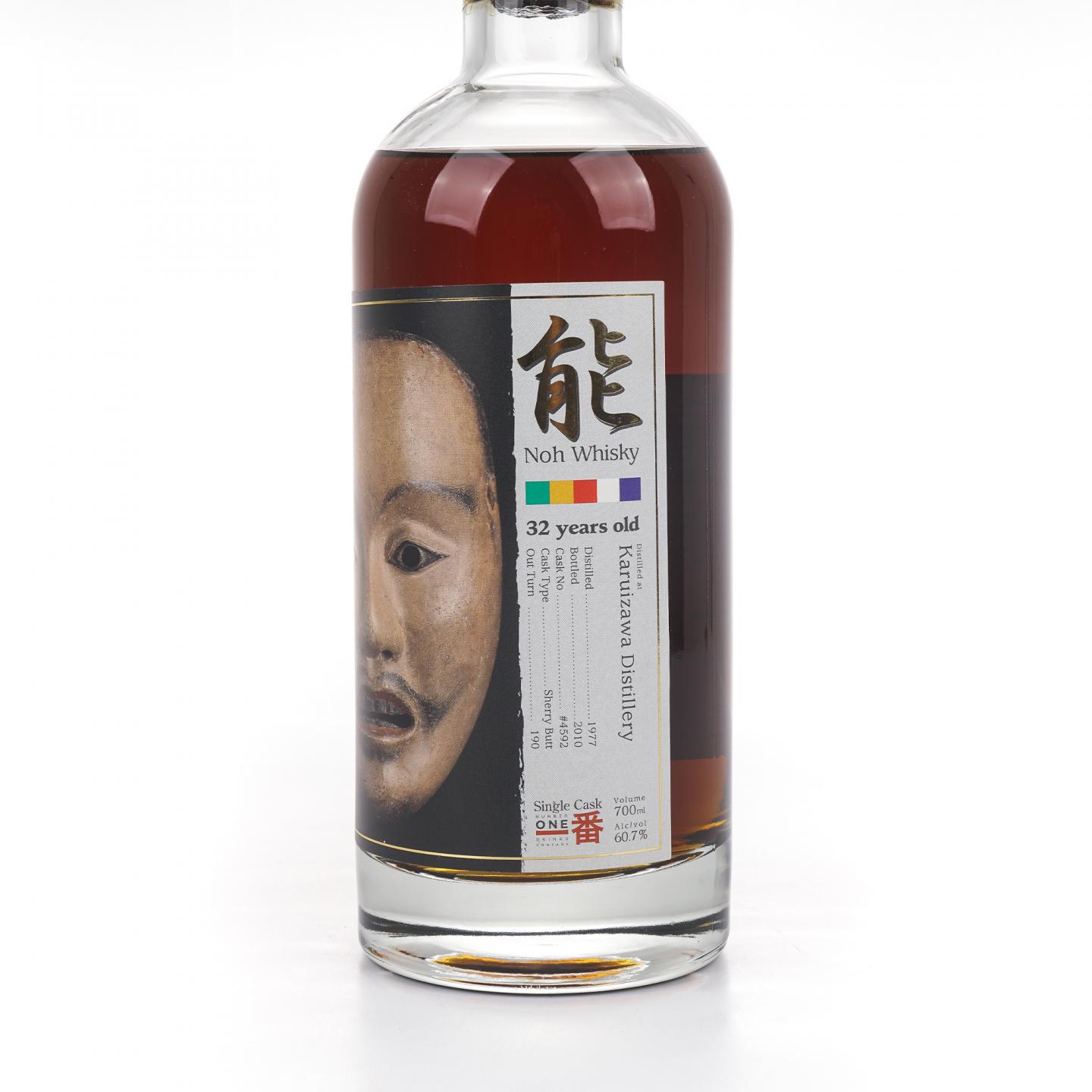 轻井泽 32年 MMA金牌 1977-2010 雪莉桶 能系列#4592