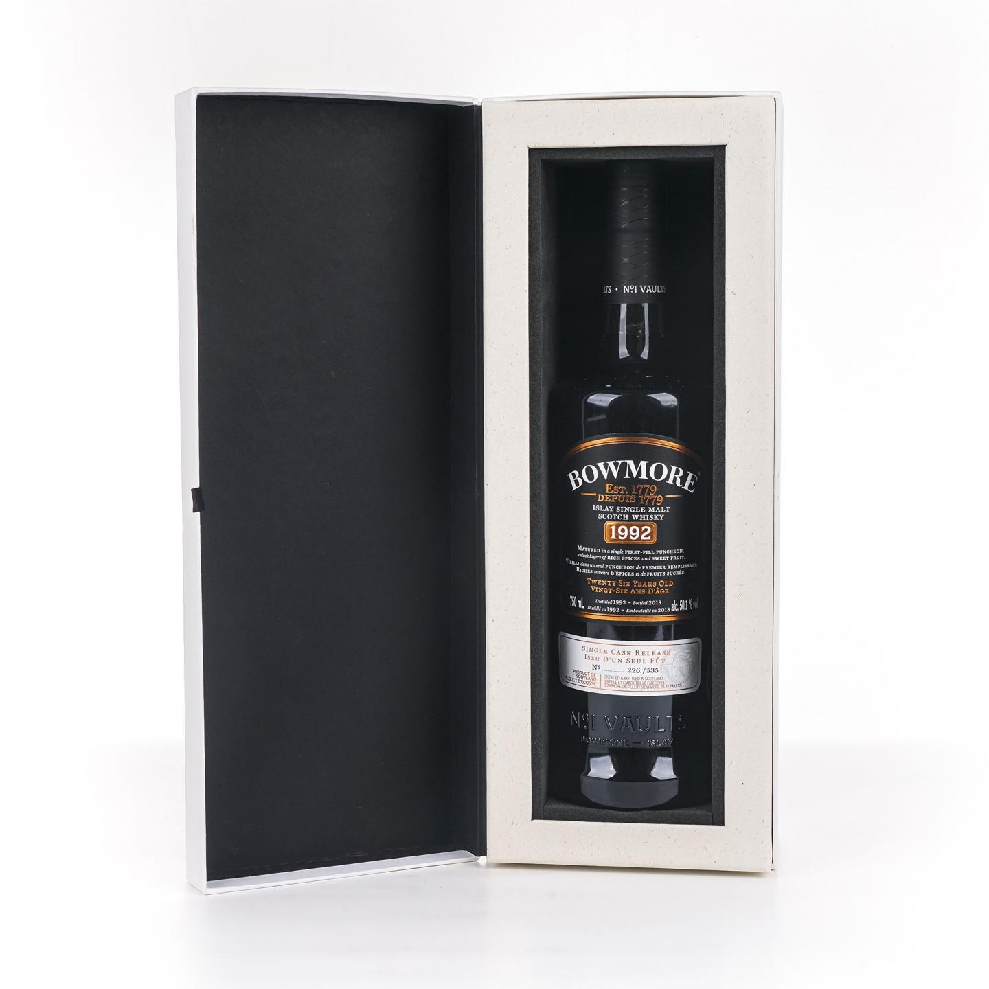 Bowmore 波摩 26年 1992-2018 单桶 750ml