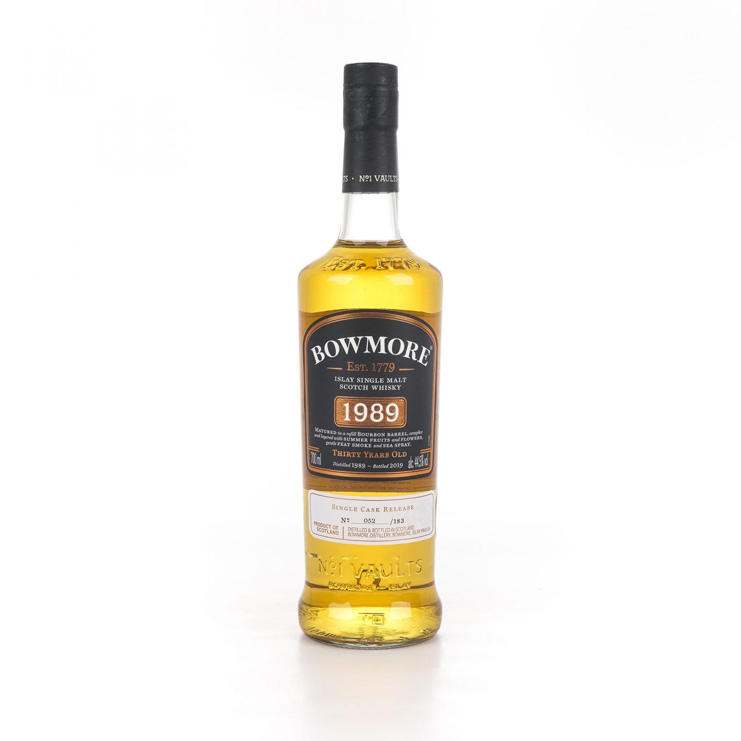 Bowmore 波摩 30年 1989-2019 单桶