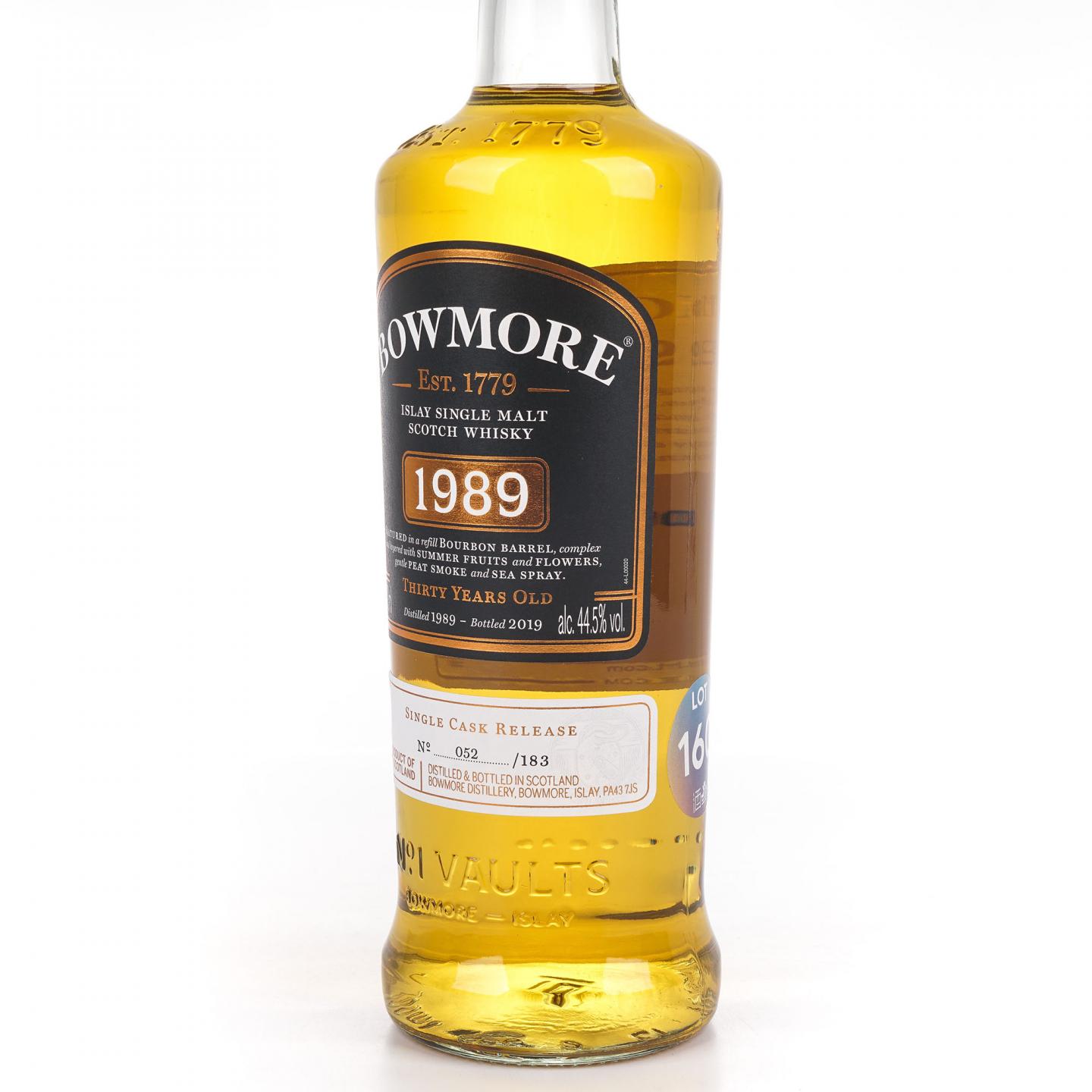 Bowmore 波摩 30年 1989-2019 单桶