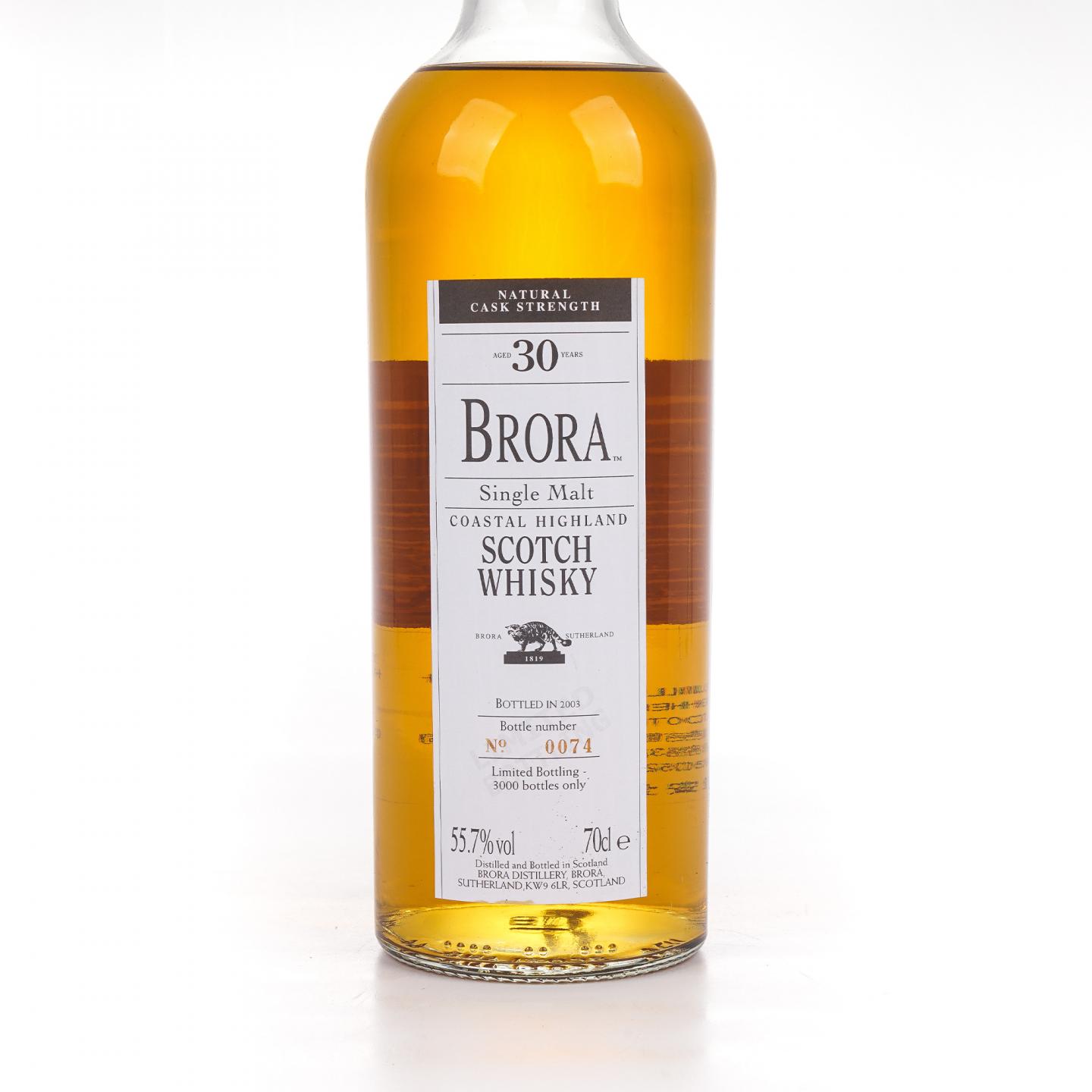 Brora 布朗拉 30年 2003 MMA至高无上金牌