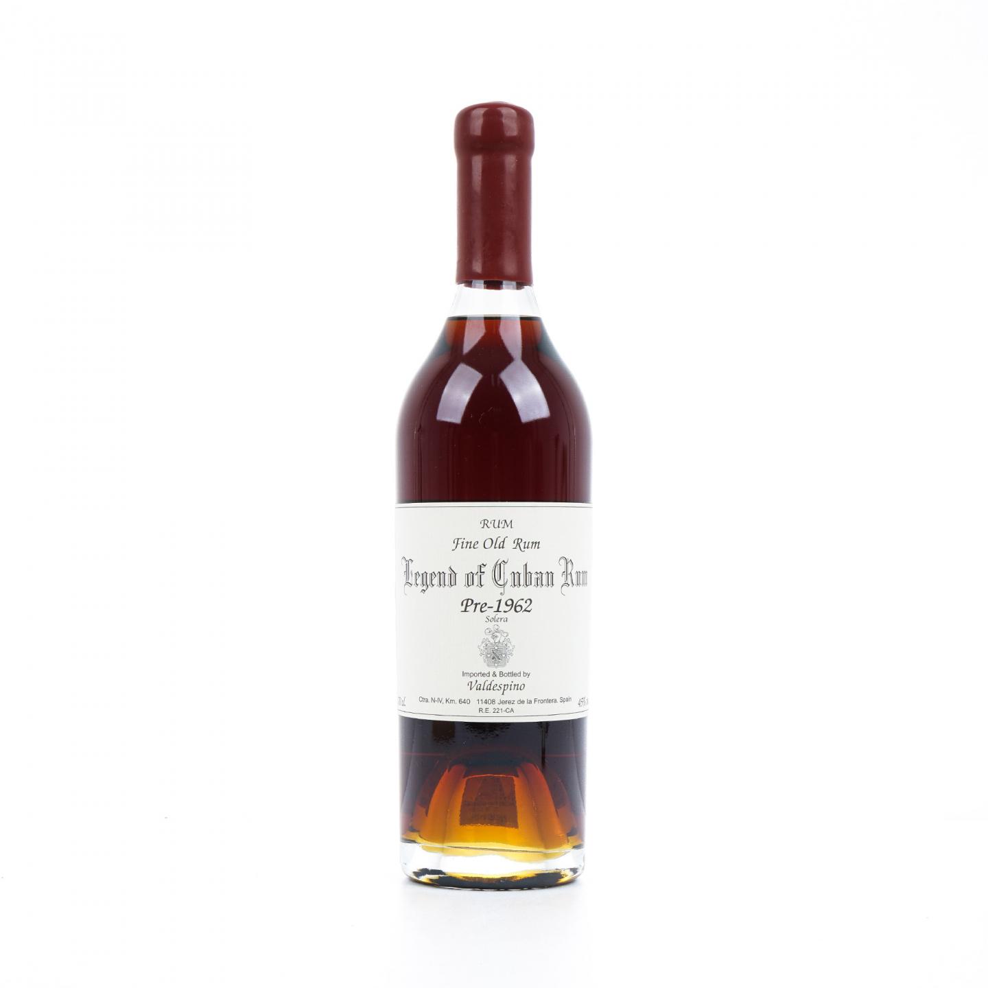 Valdespino Legend of Cuban Rum Pre-1962 朗姆酒