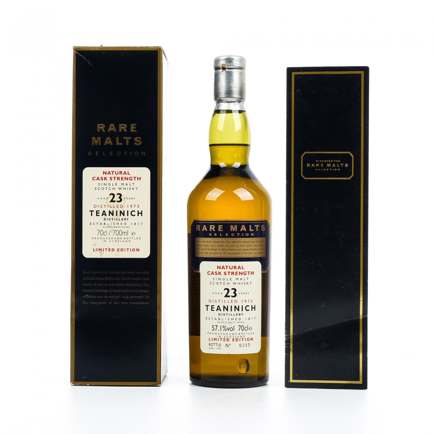 Teaninich 第林可 23年 1973-1997 RMS 桶强