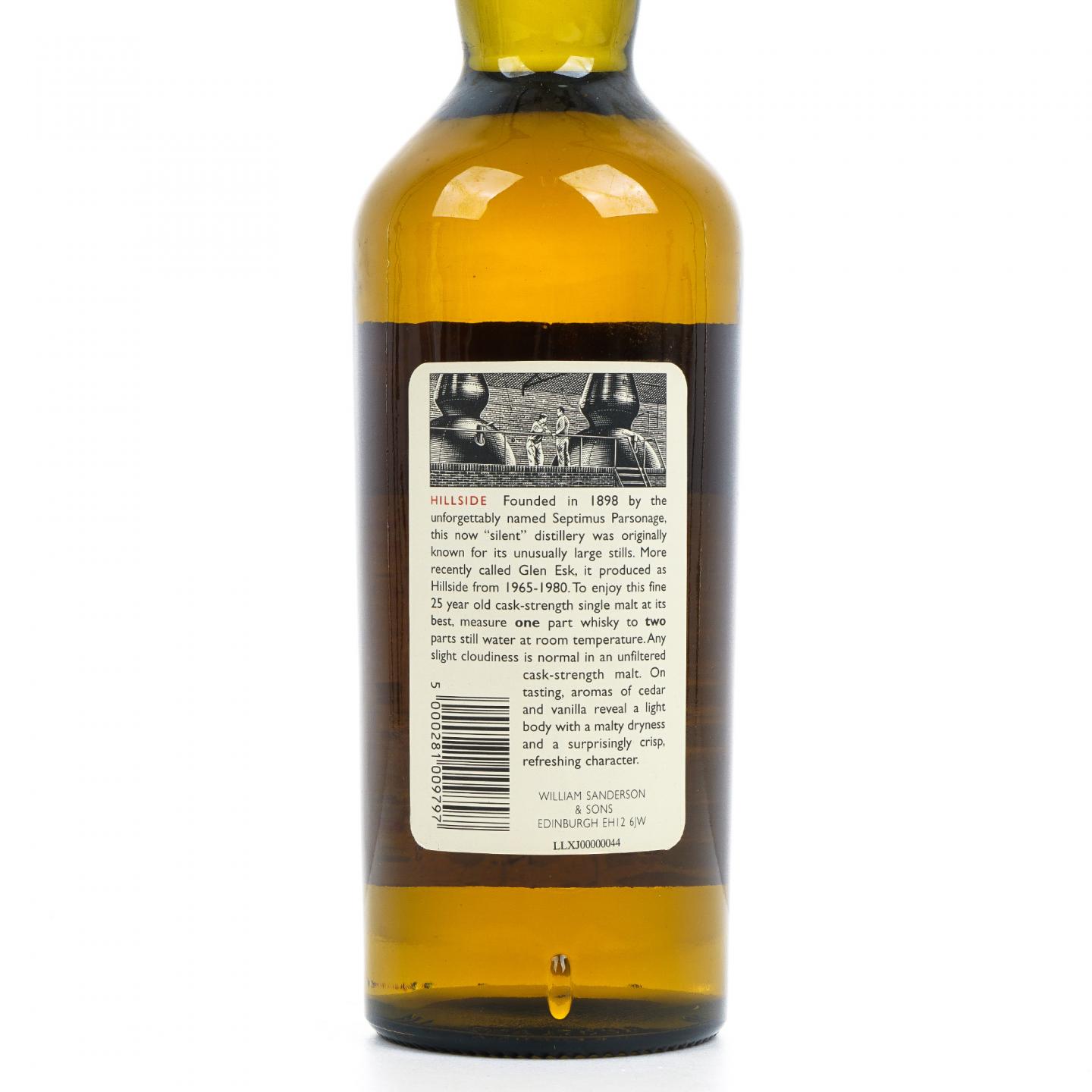 Hillside 25年 1970 RMS 桶强 750ml
