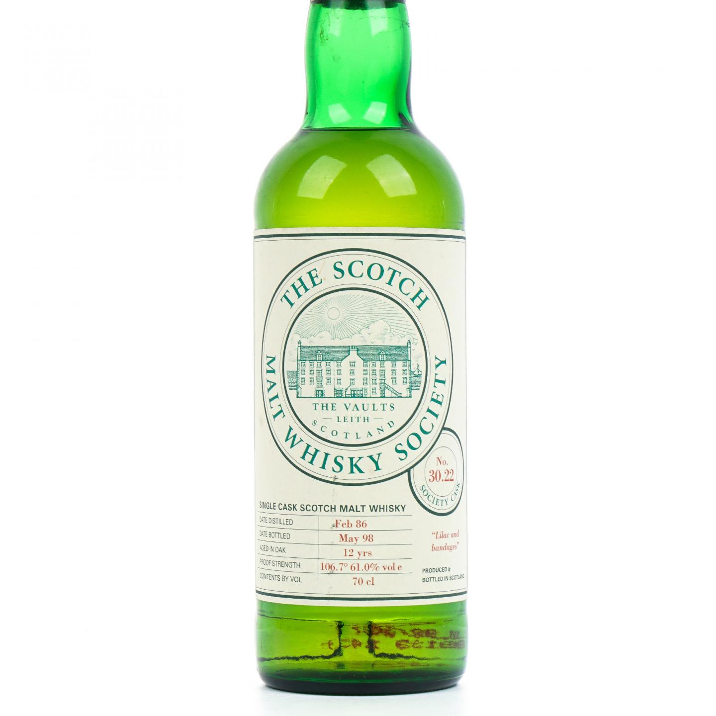 SMWS 30.22 格兰路思 12年 1986-1998 单桶