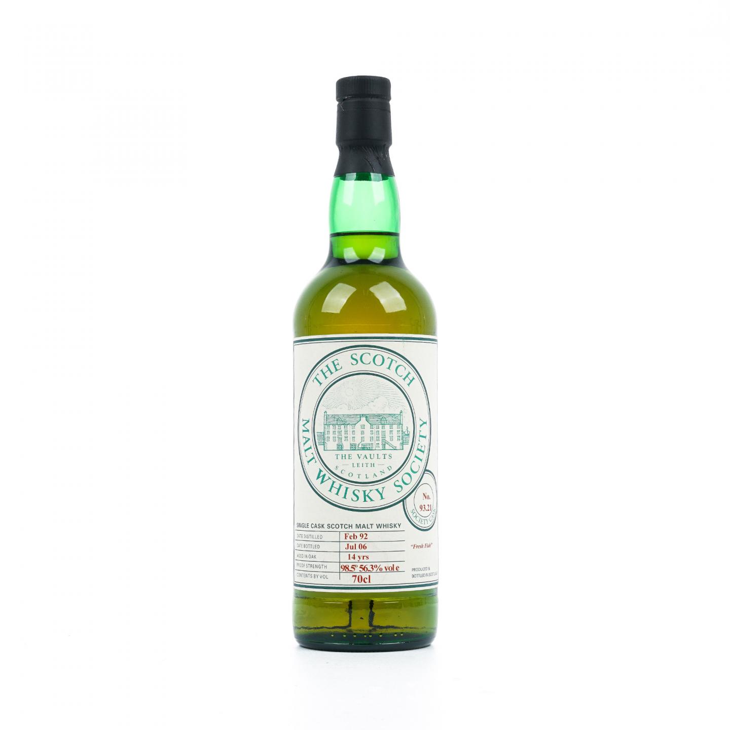 SMWS 93.21 格兰帝 14年 1992-2006 单桶