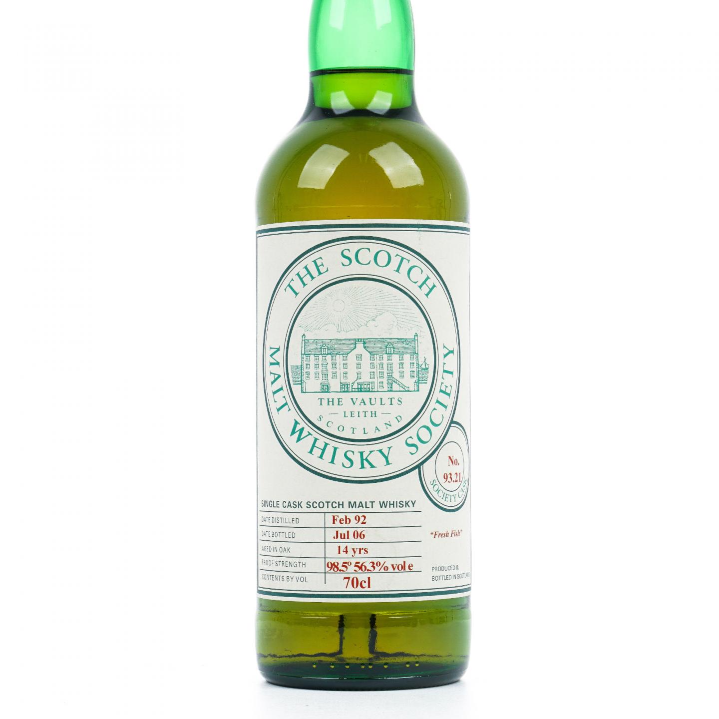 SMWS 93.21 格兰帝 14年 1992-2006 单桶
