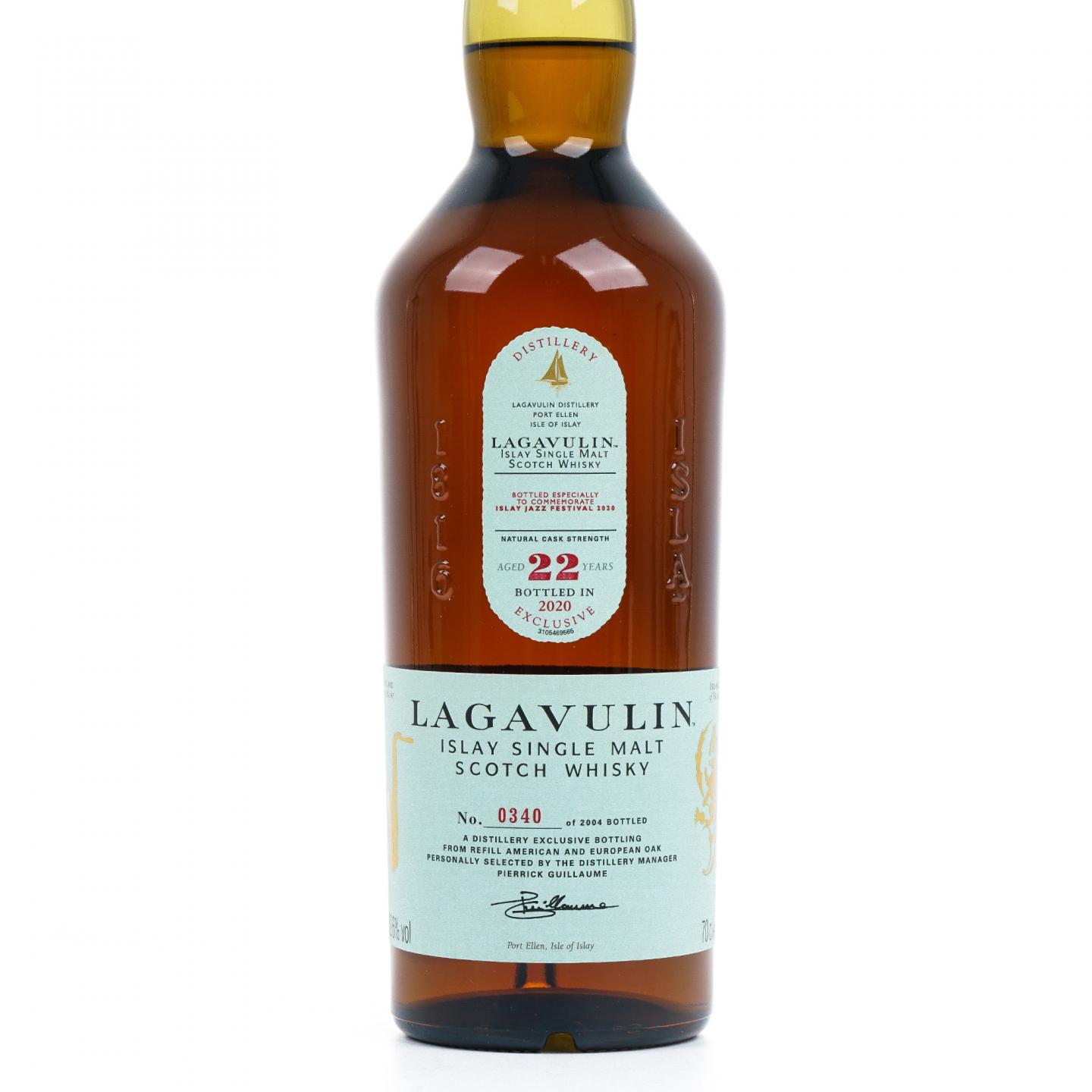 Lagavulin 乐加维林 22年 2020 爵士音乐节 桶强