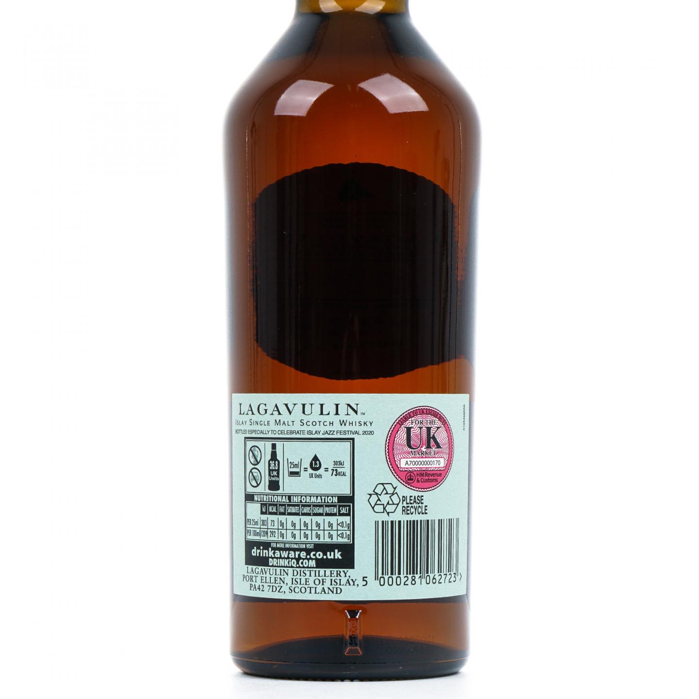 Lagavulin 乐加维林 22年 2020 爵士音乐节 桶强
