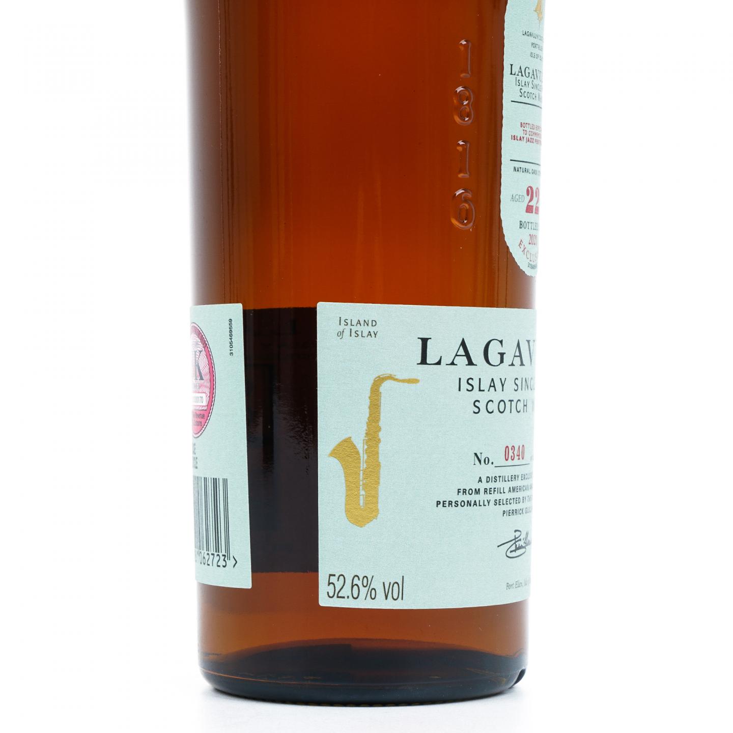 Lagavulin 乐加维林 22年 2020 爵士音乐节 桶强