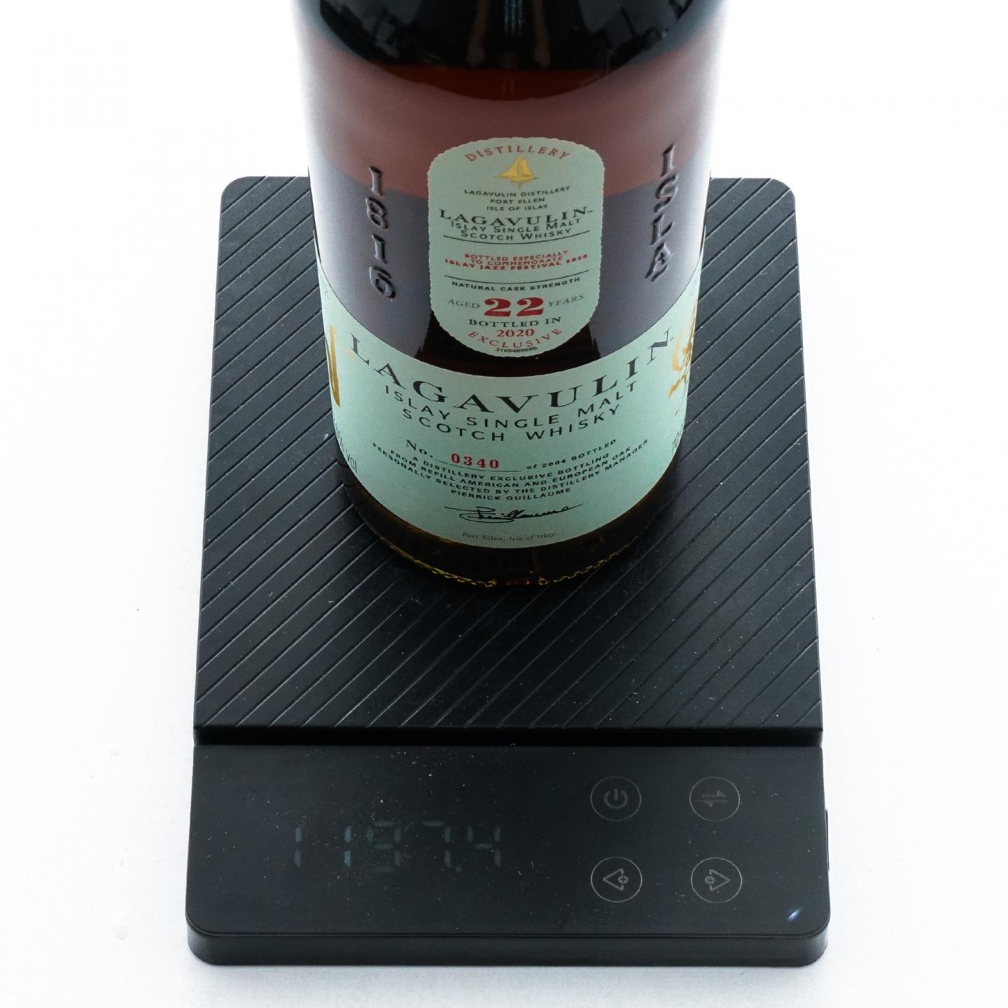 Lagavulin 乐加维林 22年 2020 爵士音乐节 桶强