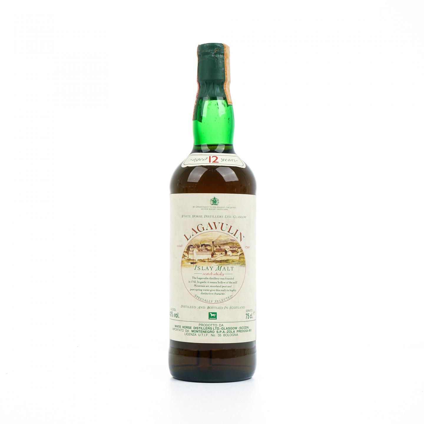 Lagavulin 乐加维林 12年 1980s White Horse Distillers Ltd. 750ml