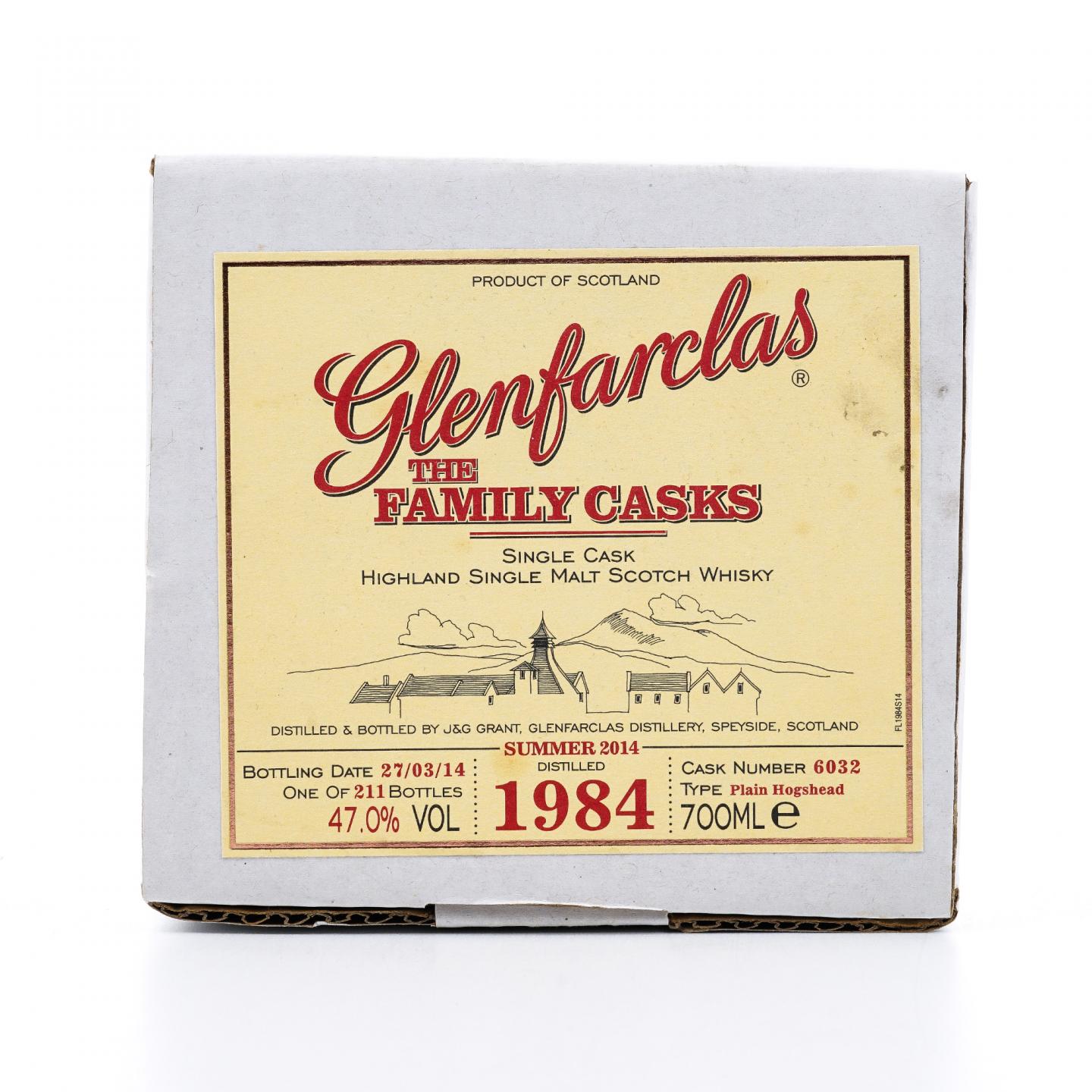 Glenfarclas 格兰花格 1984-2014 家族桶#6032