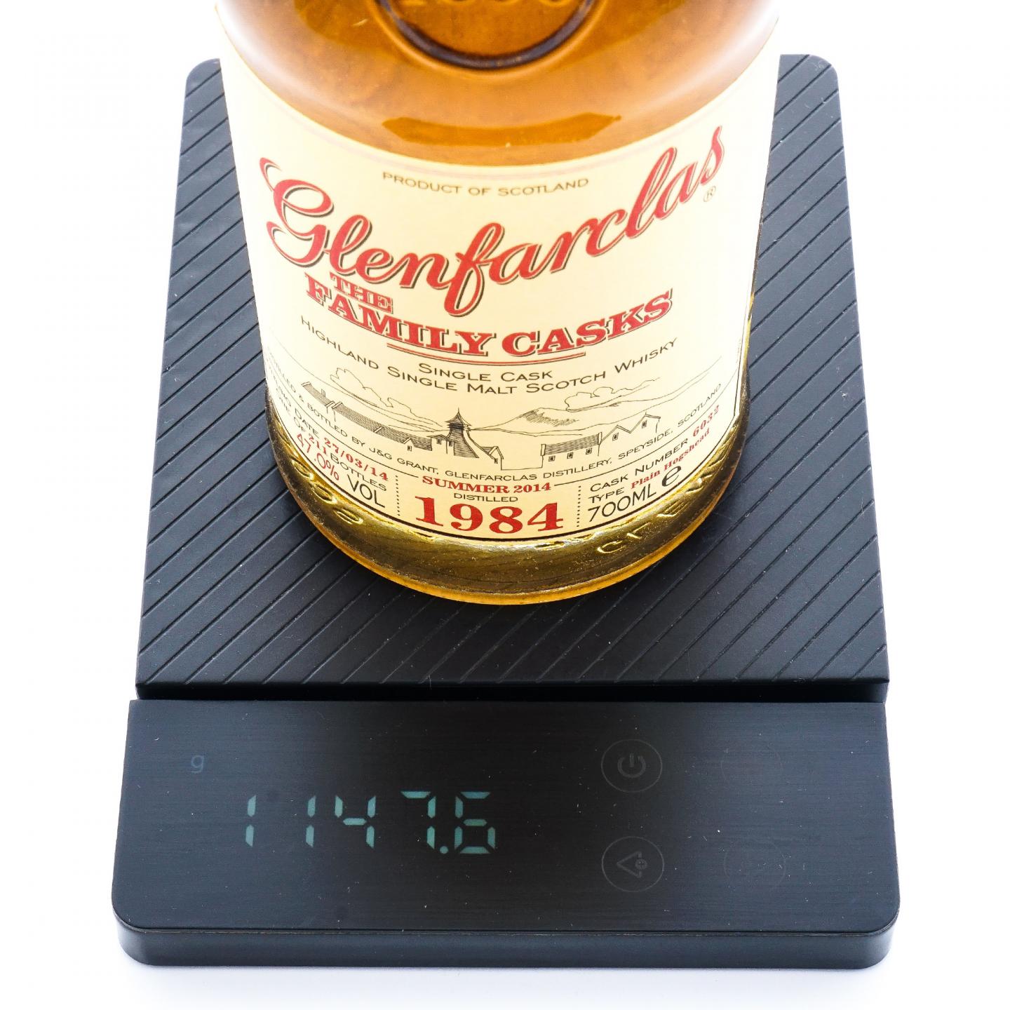 Glenfarclas 格兰花格 1984-2014 家族桶#6032