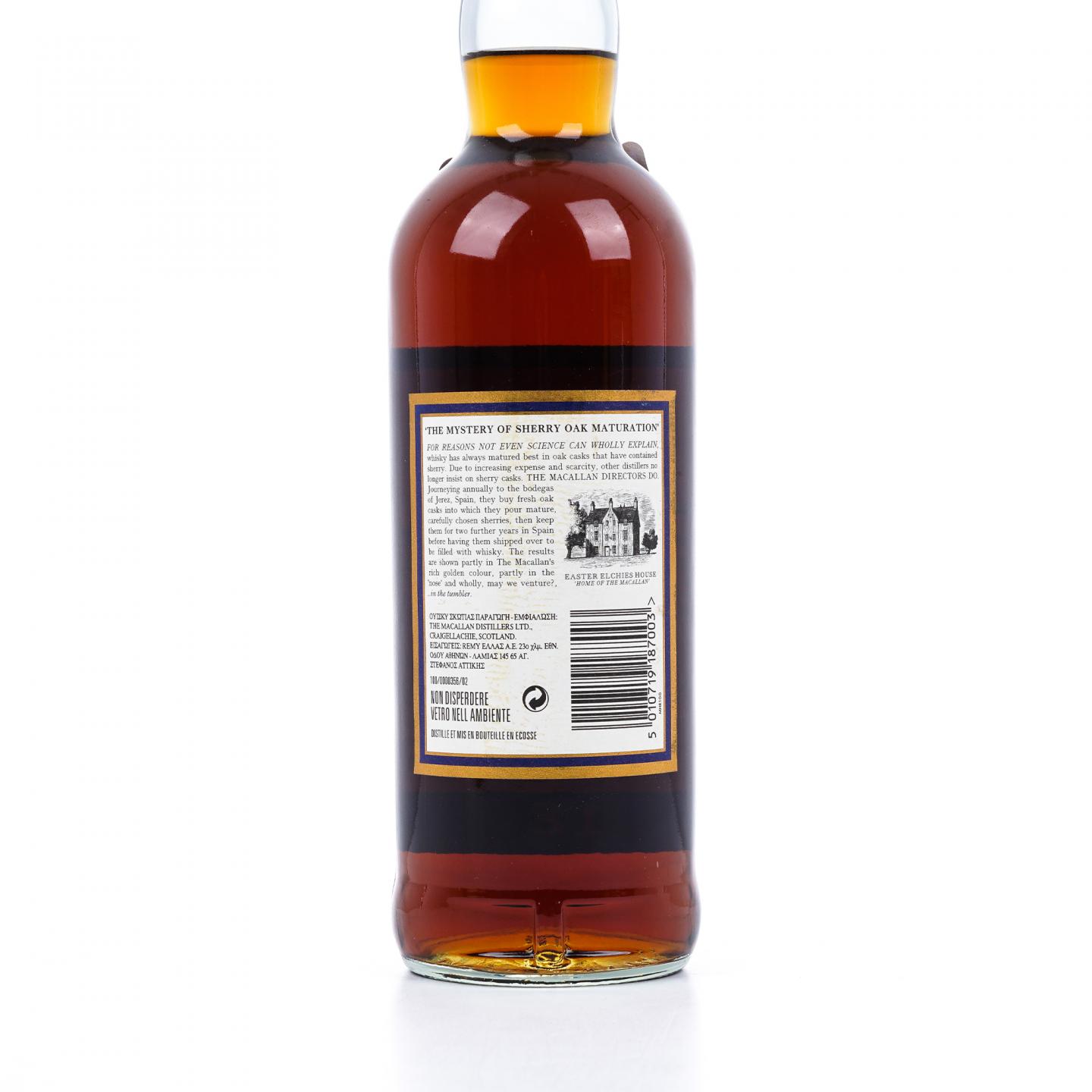 Macallan 麦卡伦 18年 1983 雪莉桶