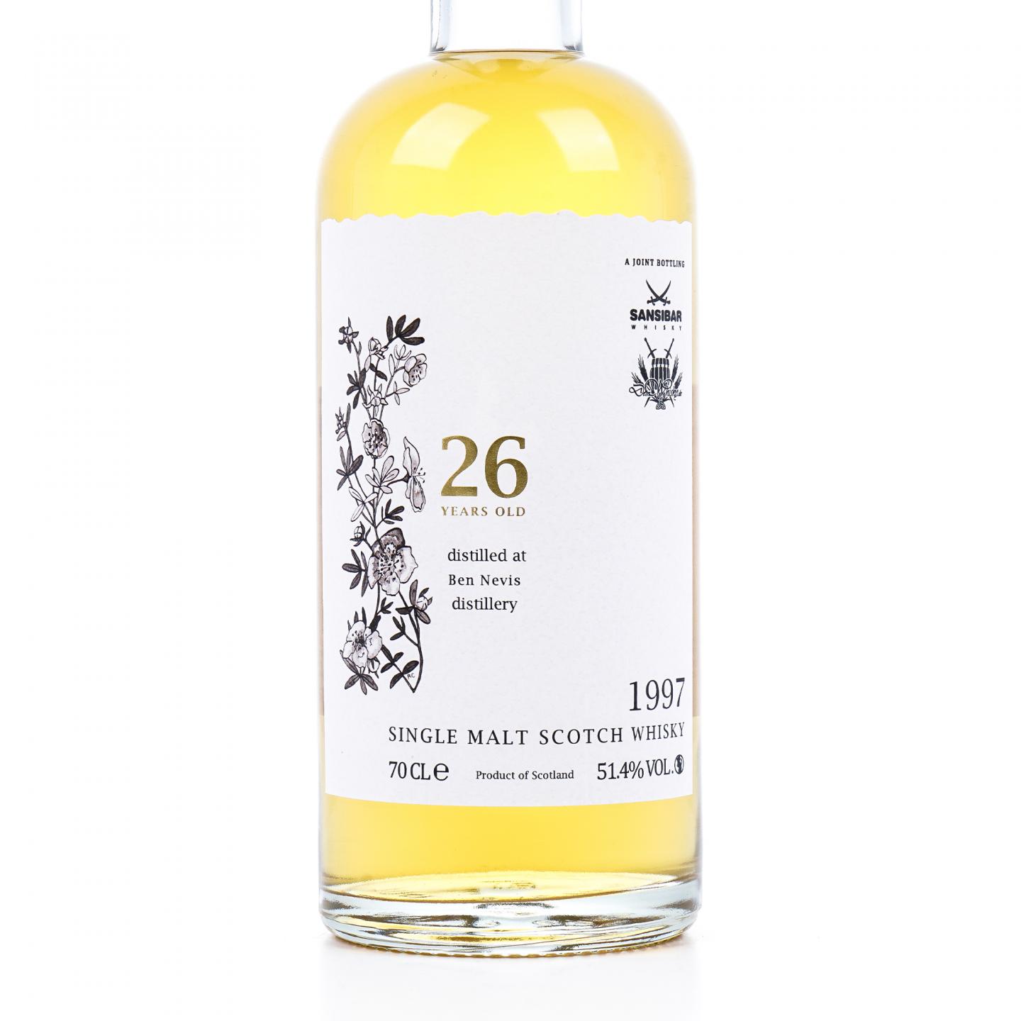 Ben Nevis 本尼维斯 26年 1997-2023 雪莉桶 Sansibar