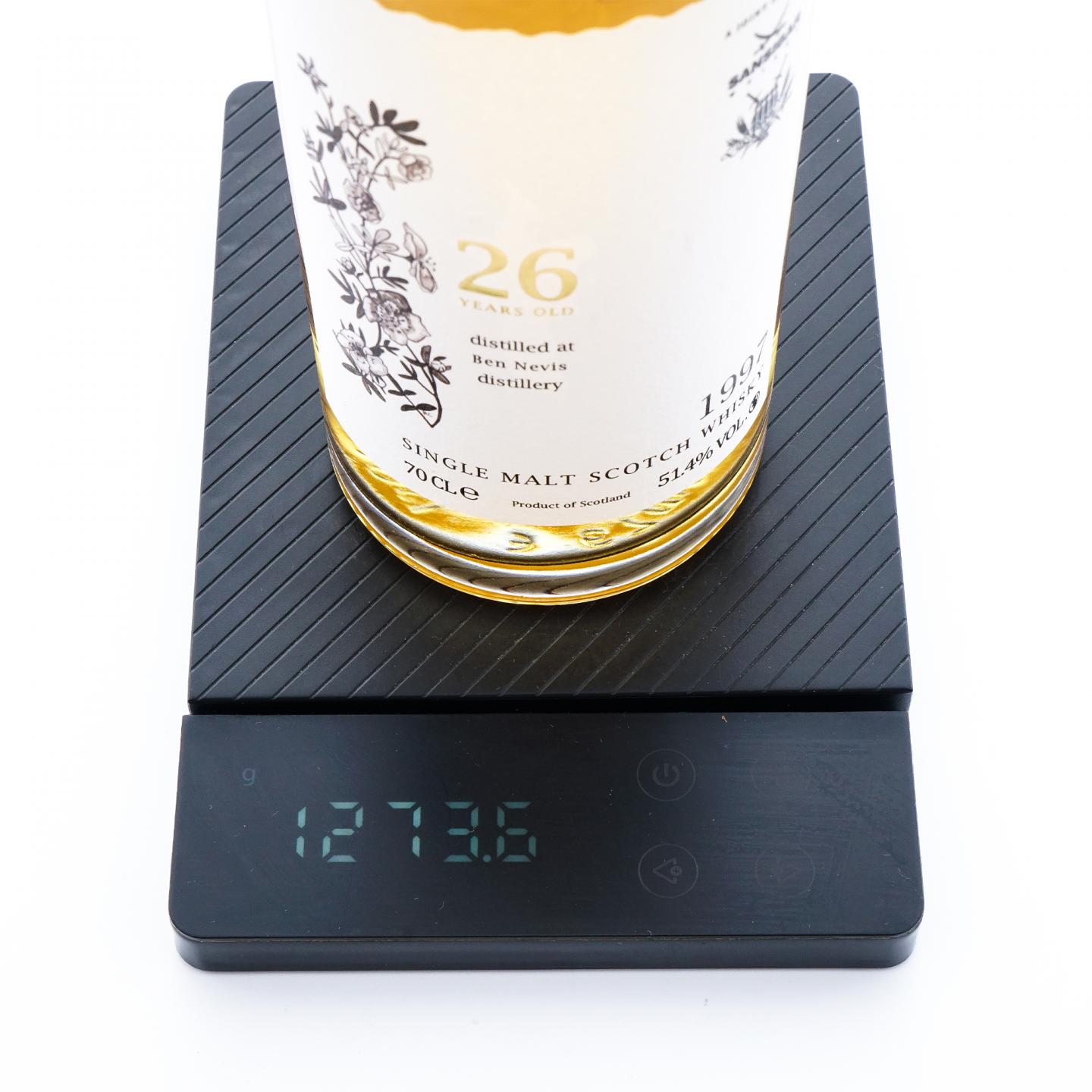 Ben Nevis 本尼维斯 26年 1997-2023 雪莉桶 Sansibar