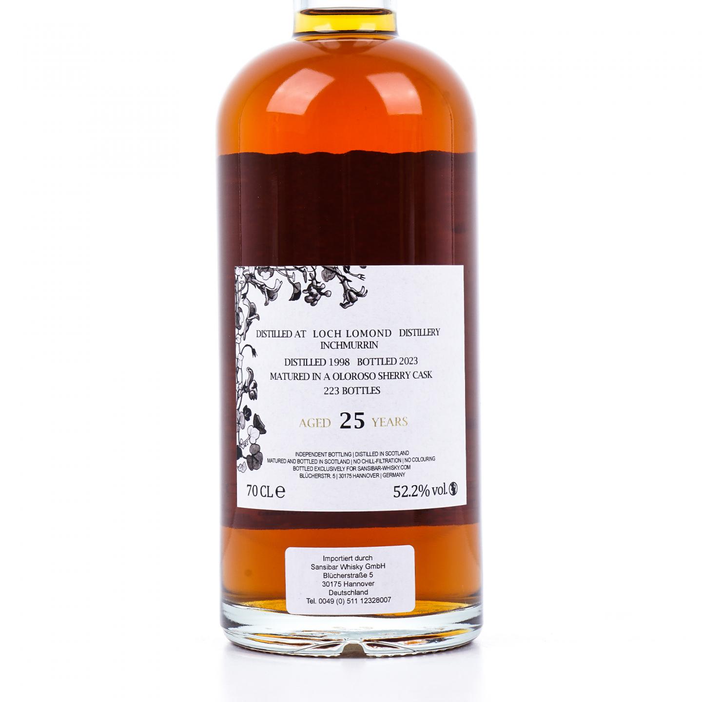 Loch Lomond 罗曼湖 25年 1998-2023 雪莉桶 Sansibar