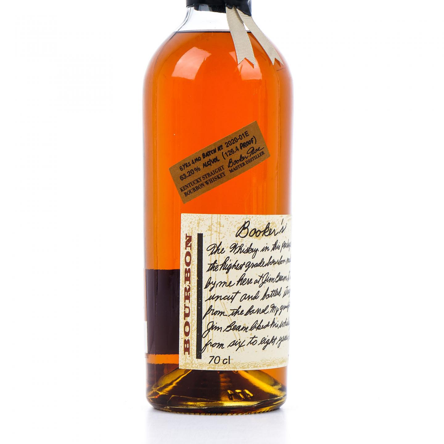 Booker's 6年 2020波本威士忌 126.4 Proof