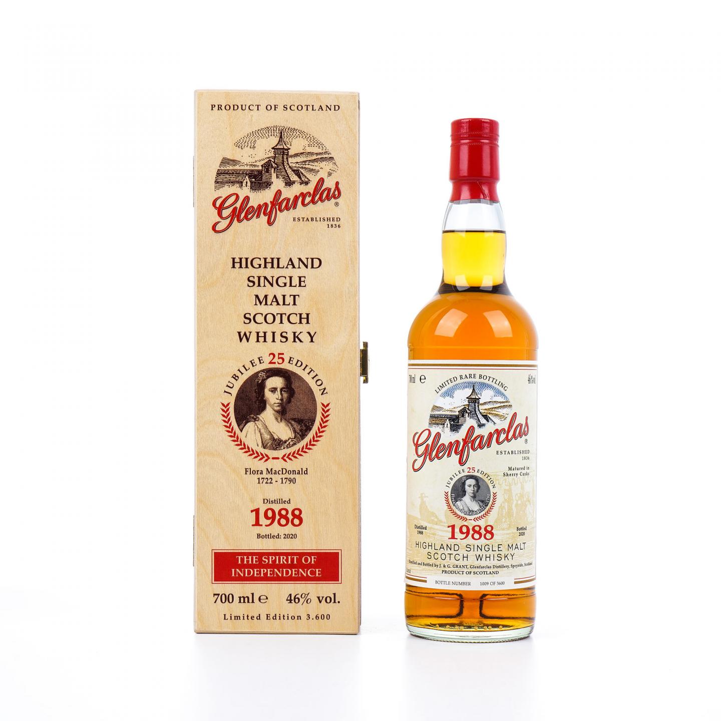 Glenfarclas 格兰花格 1988-2020 雪莉桶 Edition No.25