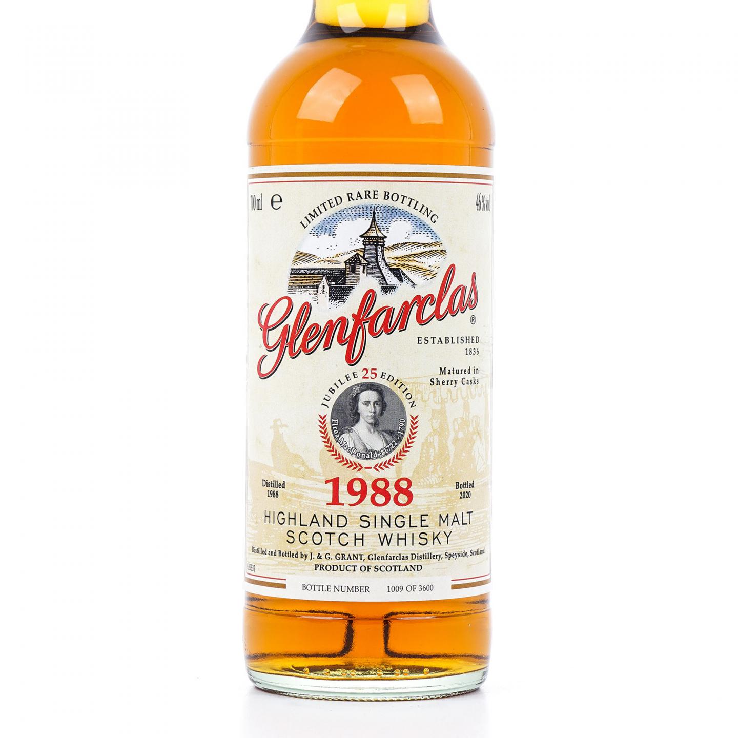 Glenfarclas 格兰花格 1988-2020 雪莉桶 Edition No.25