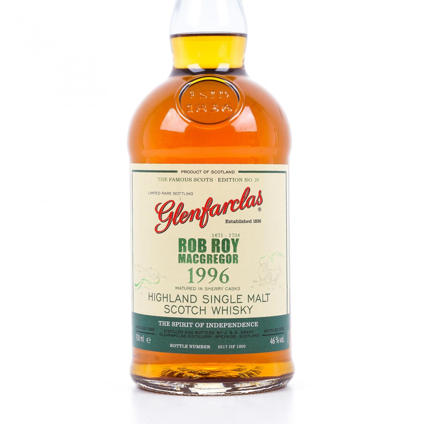 Glenfarclas 格兰花格 1996-2024 雪莉桶
