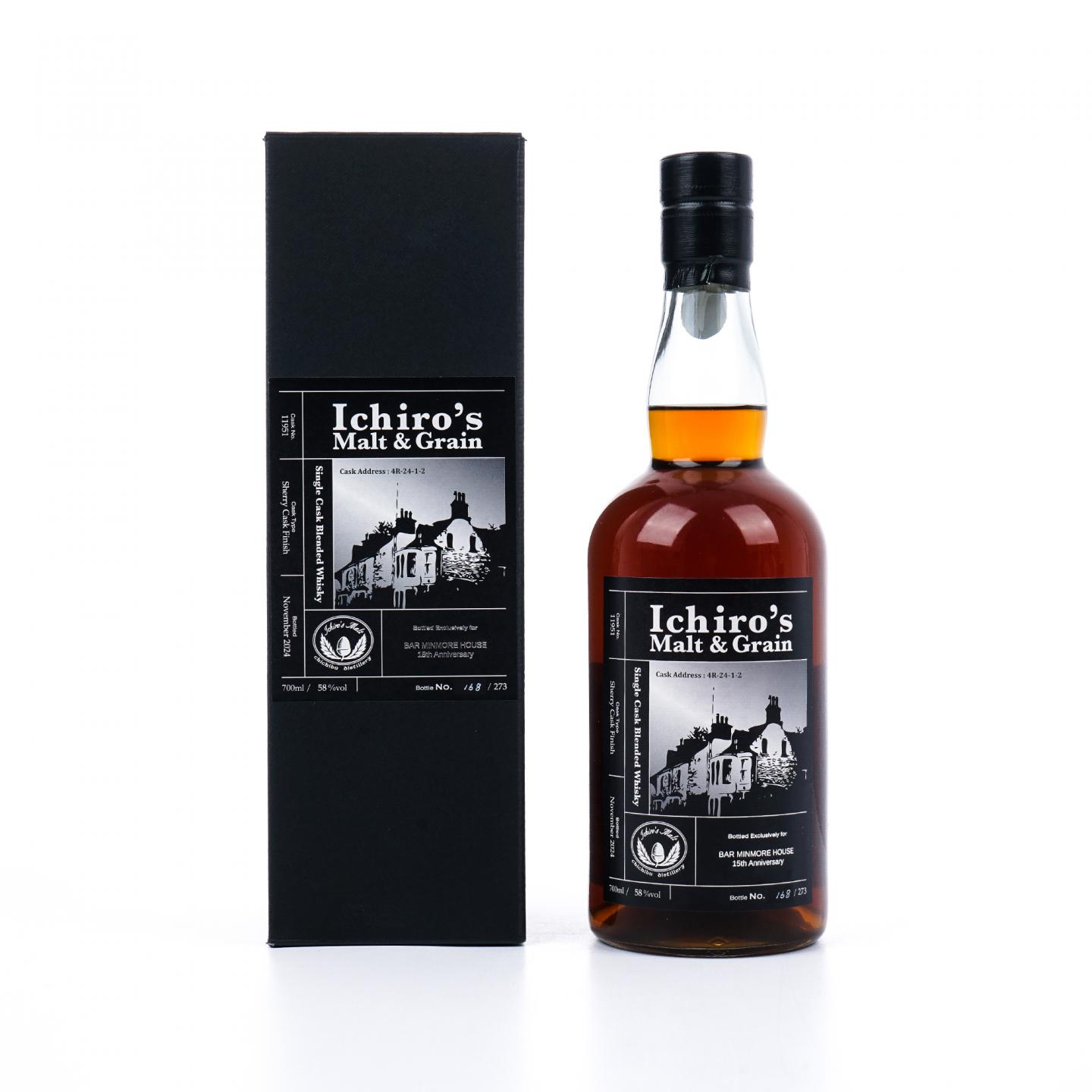 秩父 Ichiro's Malt & Grain 2024 单桶调和#11951