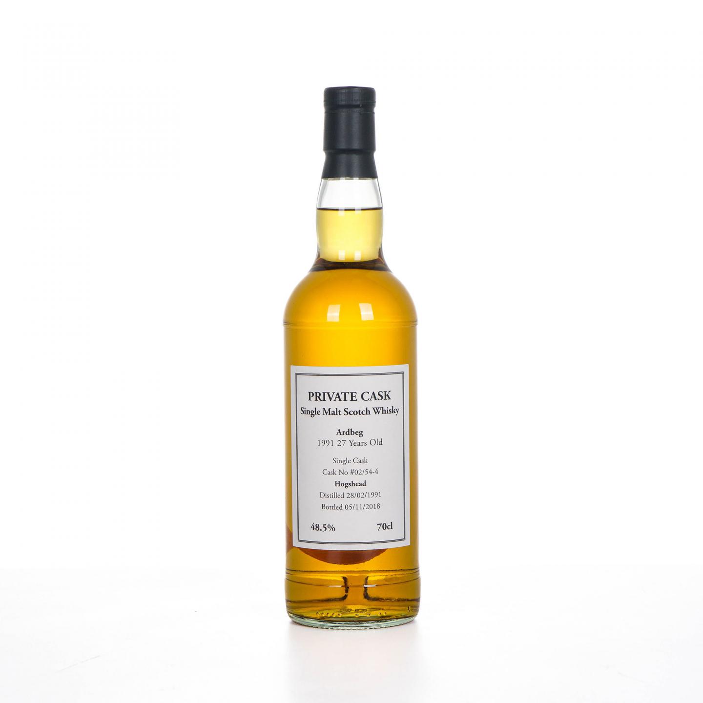 Ardbeg 阿贝 27年 1991-2018 单桶 Private Bottling