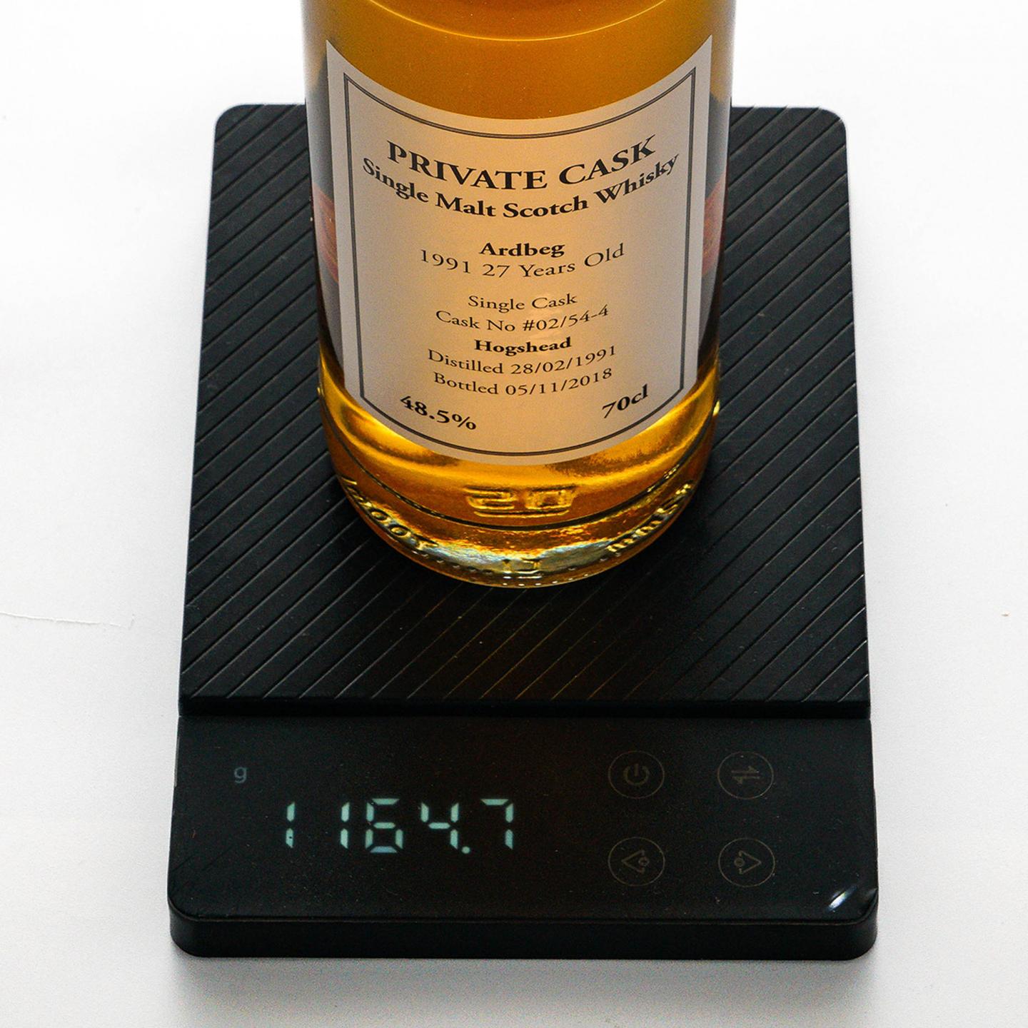 Ardbeg 阿贝 27年 1991-2018 单桶 Private Bottling