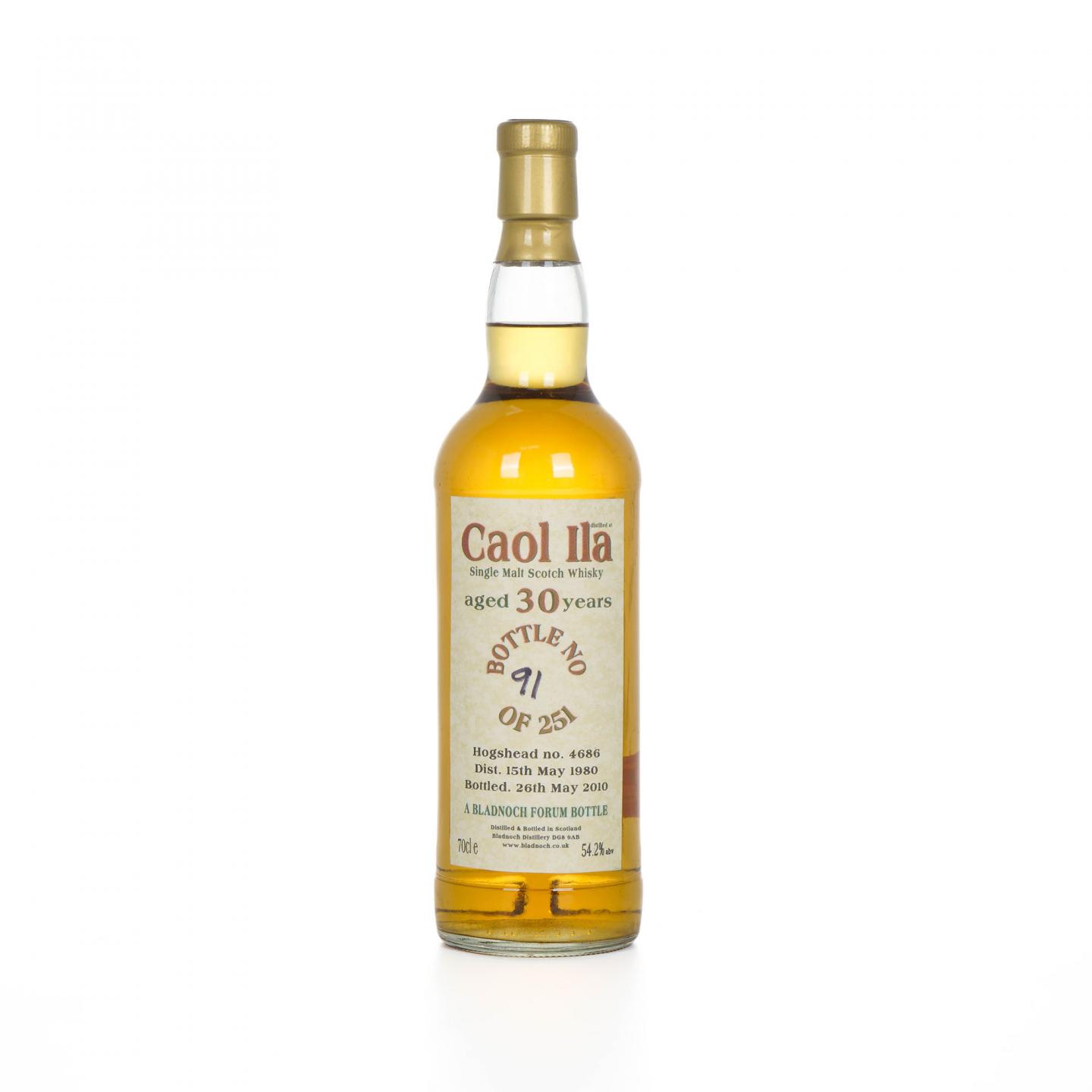 Caol Ila 卡尔里拉 30年 1980-2010 #4686